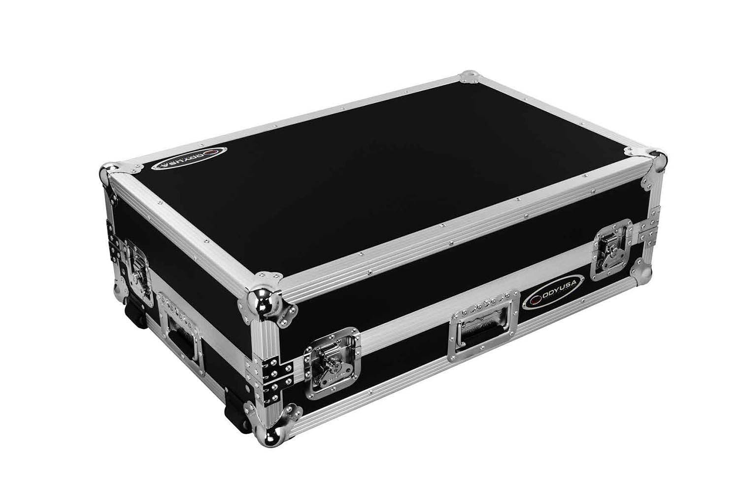 Odyssey FZGSRANEONEW1 DJ Flight Case for Rane One with 1U Rack Space and Glide Platform - Hollywood DJ