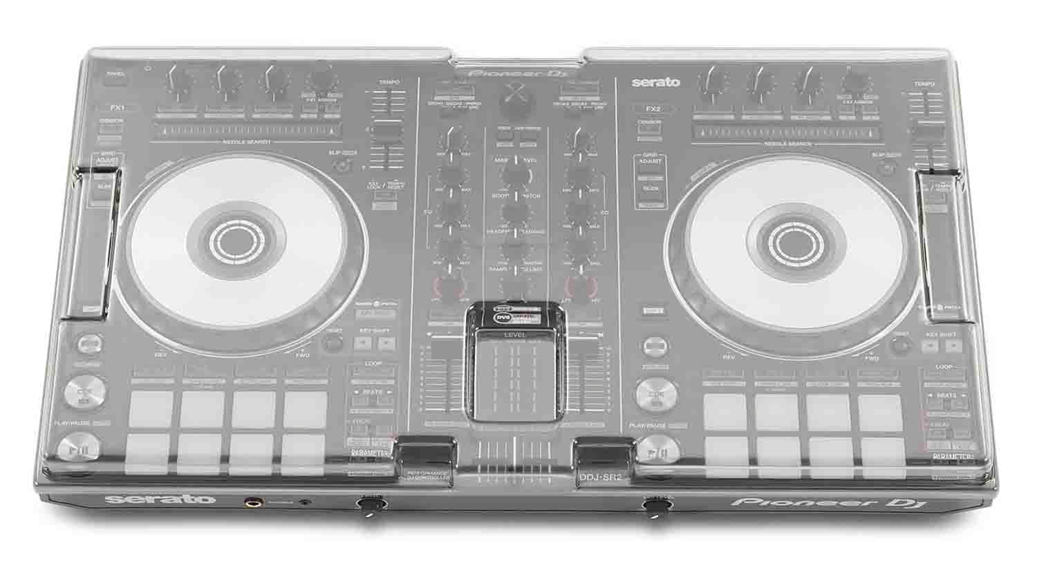 Decksaver Cover DS-PC-DDJSR2DDJRR For Pioneer DDJ-SR2 And DDJ-RR DJ Controllers - Hollywood DJ