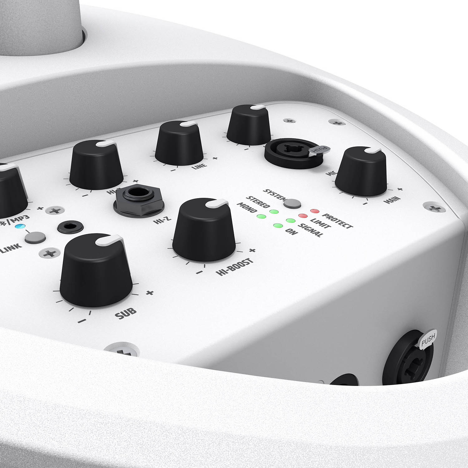 LD Systems MAUI 5 GO 100 W Ultra-portable Battery-powered Column PA System - White (3200 mAh Version) - Hollywood DJ