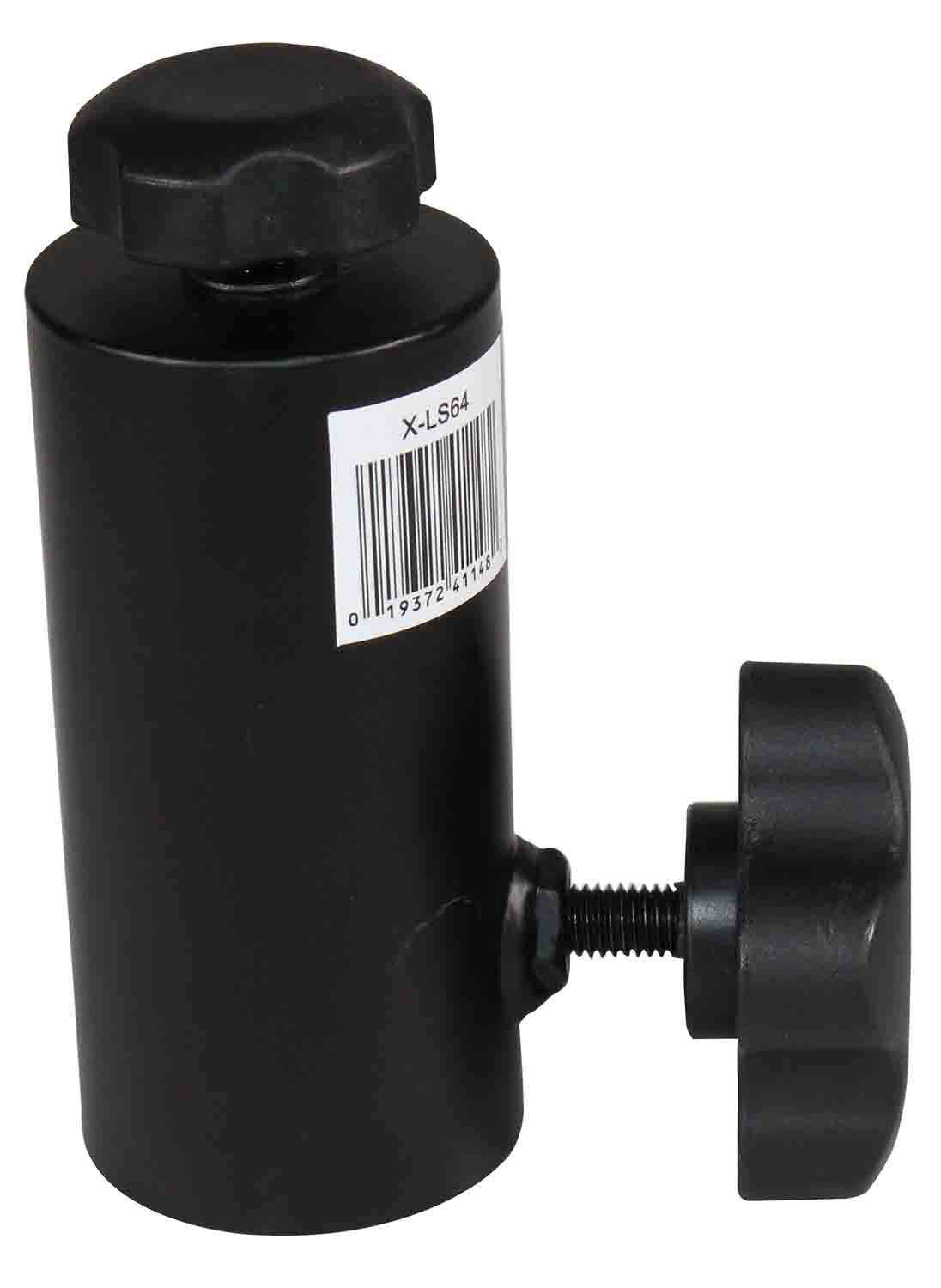 ProX X-LS64 Universal Compact Single Stud Lighting Mount for Most Speaker Stands - Hollywood DJ