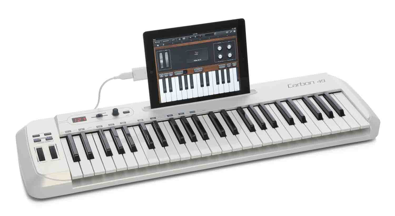 Samson Carbon 49 USB and MIDI Keyboard Controller - Hollywood DJ