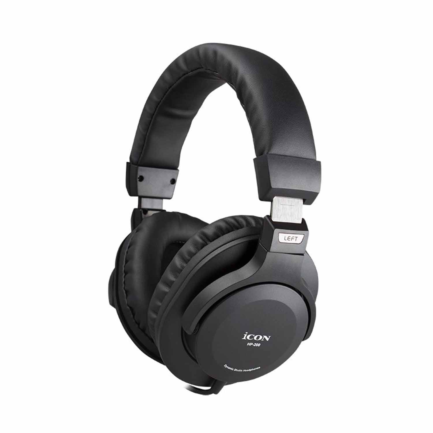 Icon Pro Audio ICOH-HP200, HP-200 Over Ear Headphones - Hollywood DJ