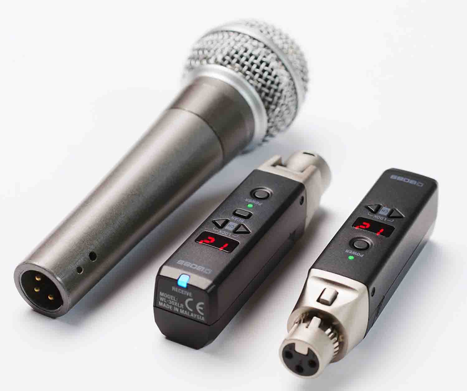 B-Stock: Boss WL-30XLR Digital Wireless System for XLR Dynamic Microphone - Hollywood DJ