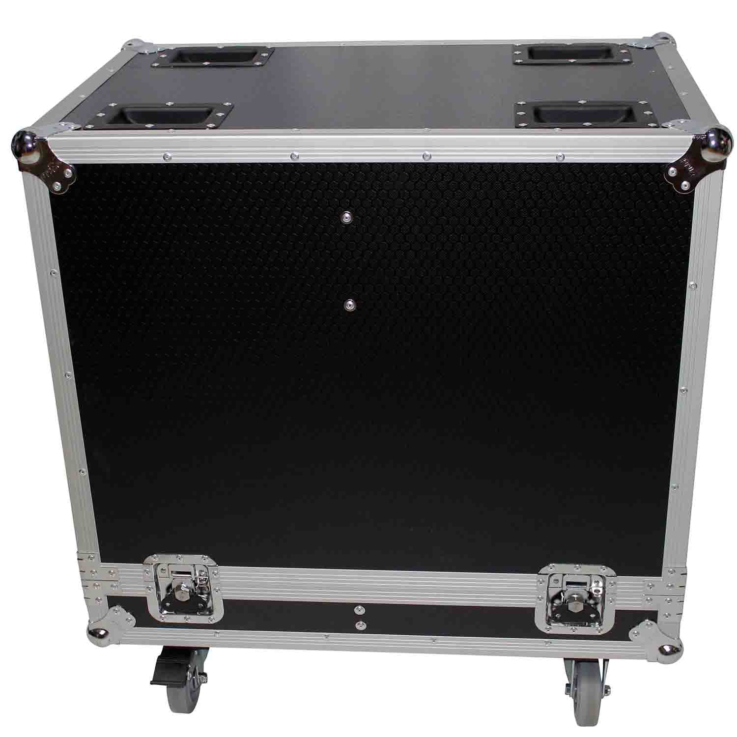 ProX X-TurboSound TBV-123-AN Flight Case for 2 TurboSound TBV-123-AN Line Array Speakers with 4-inch Casters - Hollywood DJ