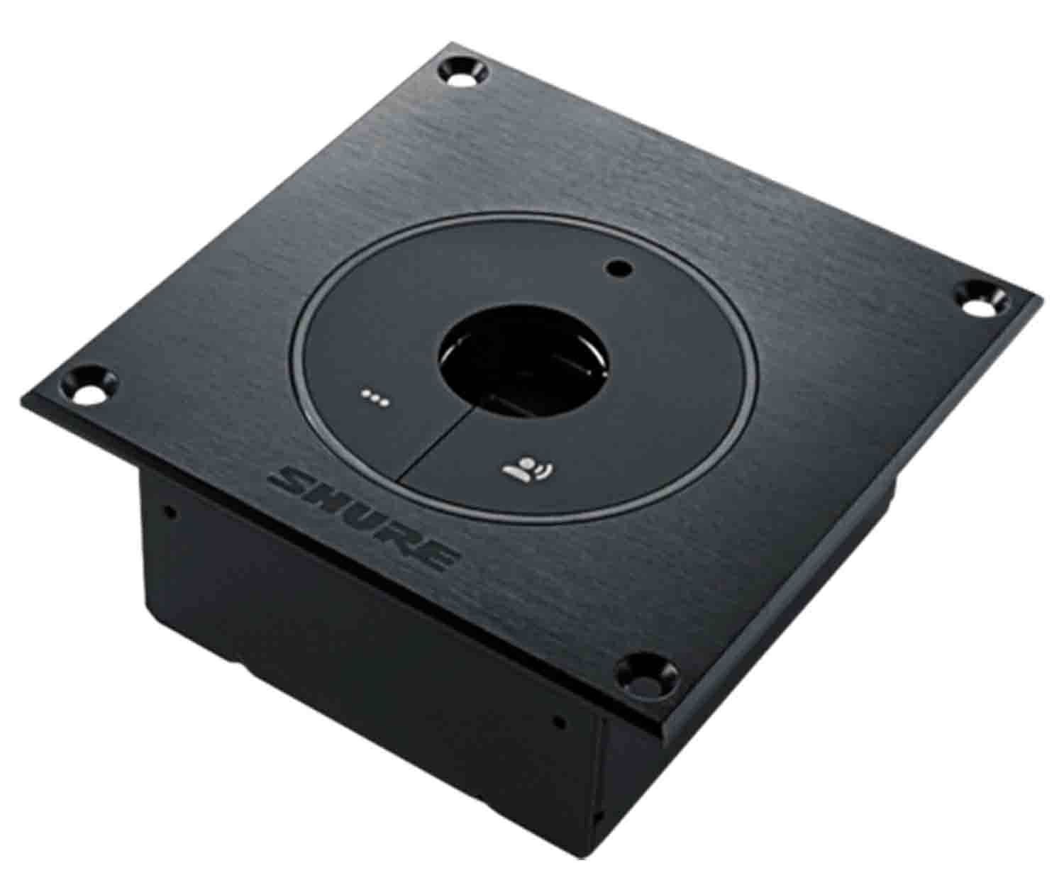 Shure MXCMIU-FS, Flush Mount Front Plate without FS LoudSpeaker - Black - Hollywood DJ