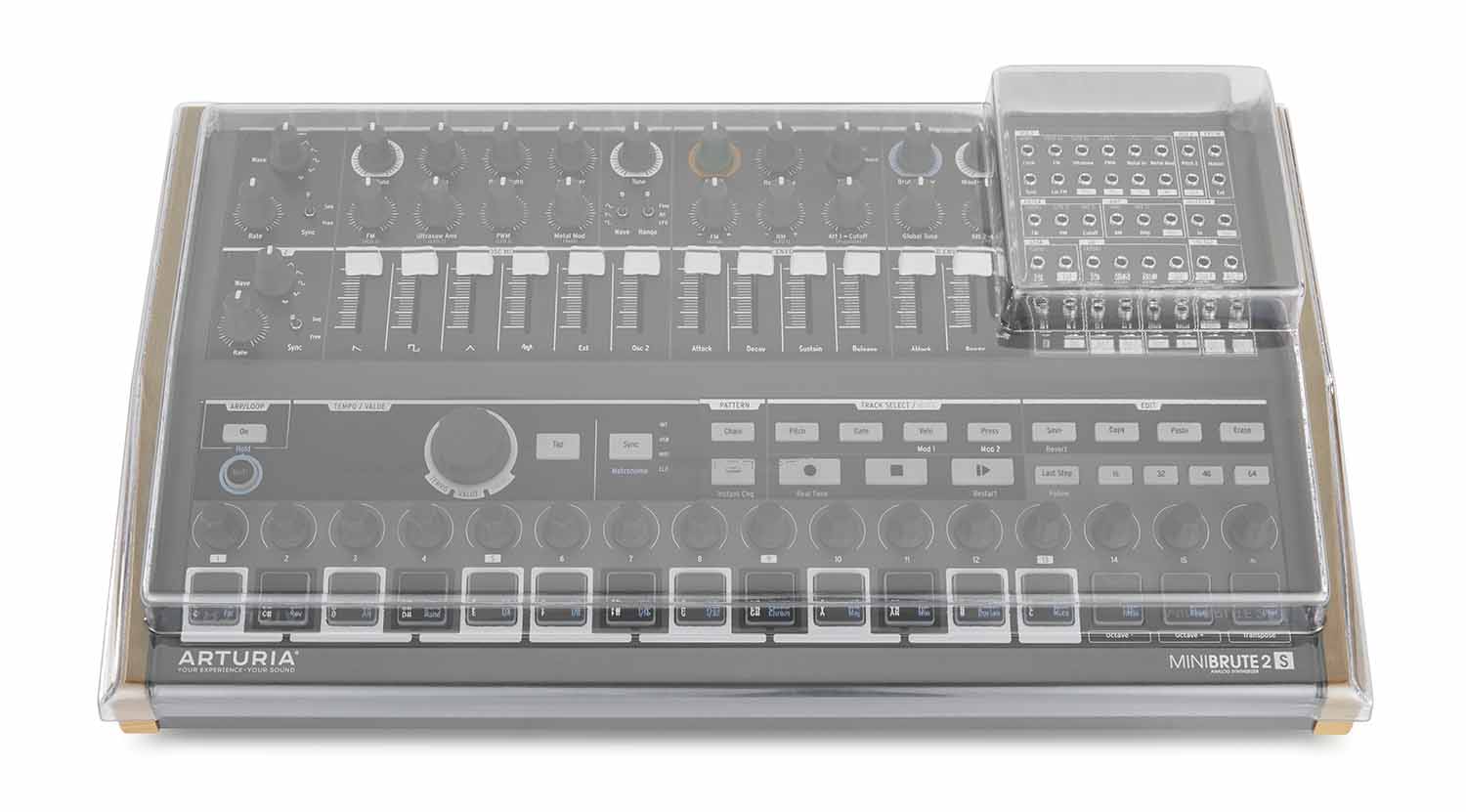 Decksaver DS-PC-MINIBRUTE2S Protection Cover for Arturia Minibrute-2S Synthesizer Decksaver