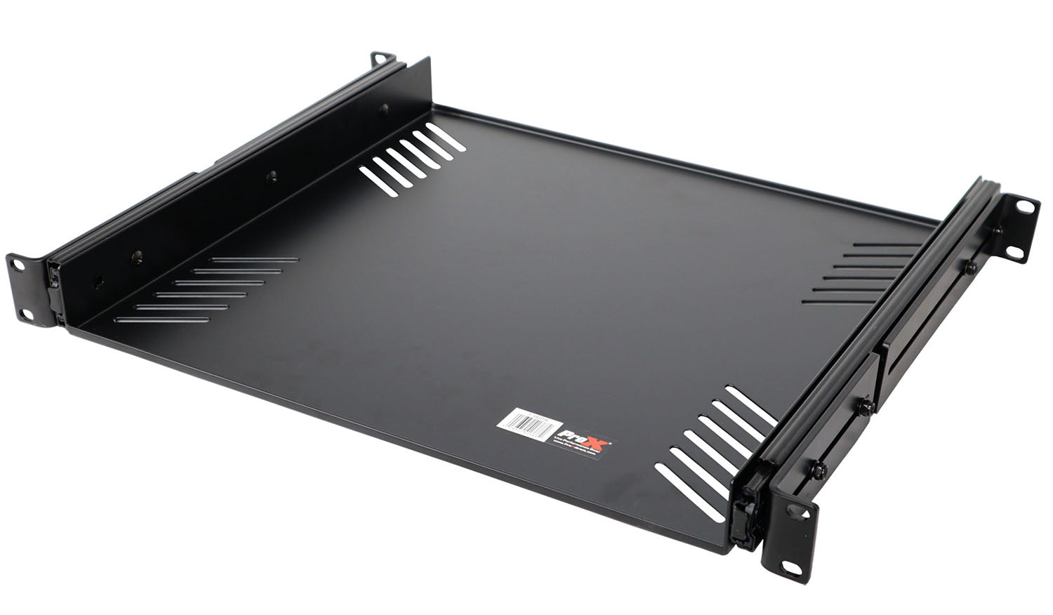 ProX T-1RDTR, 1U Space Sliding Shelf with Bottom Vents - Hollywood DJ