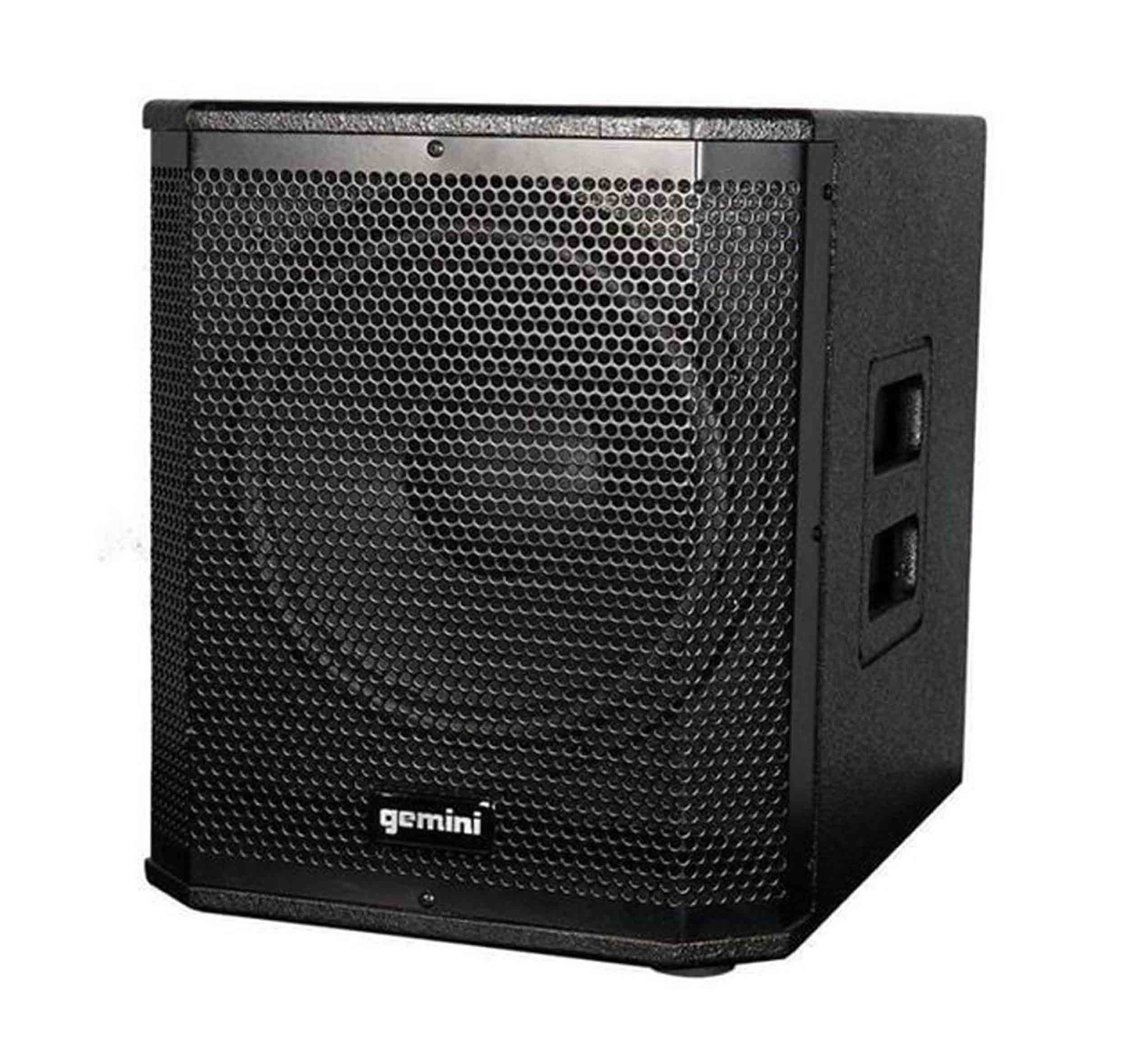Gemini Sound LRX-448 Portable Line Array Speaker With 12-Inch Subwoofer - Hollywood DJ