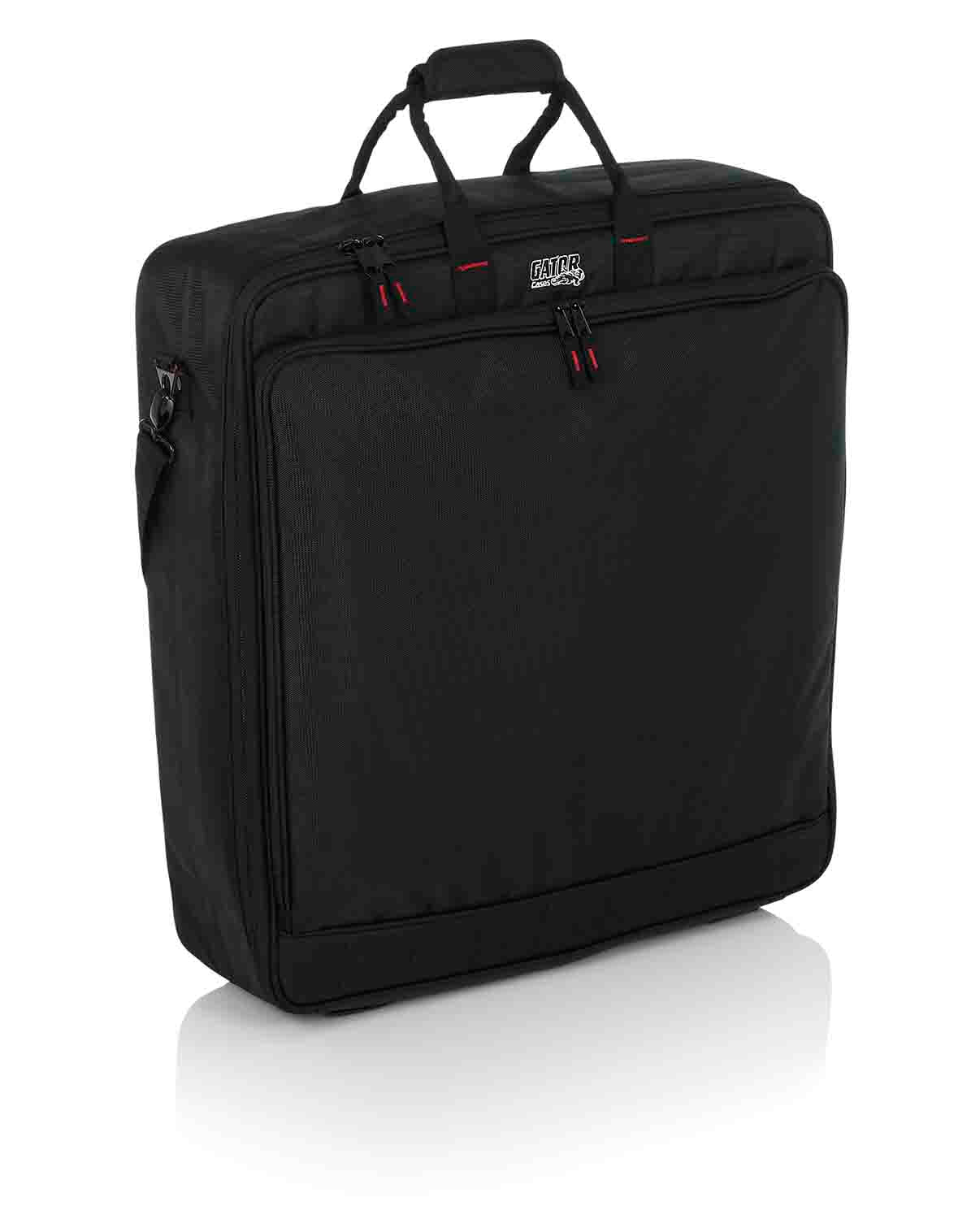 Gator Cases G-MIXERBAG-2123 Nylon DJ Mixer Bag and DJ Equipment Bag - 21″ X 23″ X 6″ - Hollywood DJ