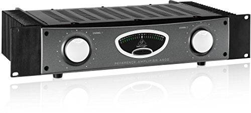 Behringer A500 Professional 600-Watt Reference-Class Studio Power Amplifier - Hollywood DJ