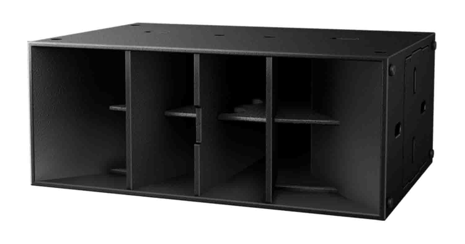 Pioneer XY-218HS-B Dual 18” Horn-Loaded Subwoofer - Black - Hollywood DJ