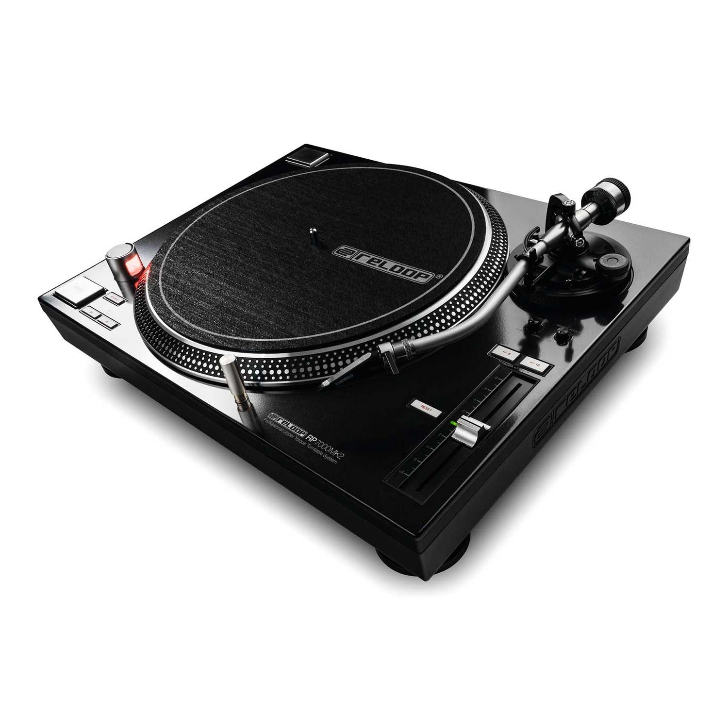 B-Stock: Reloop RP-7000-MK2 Professional DJ Upper Torque Turntable System - Hollywood DJ