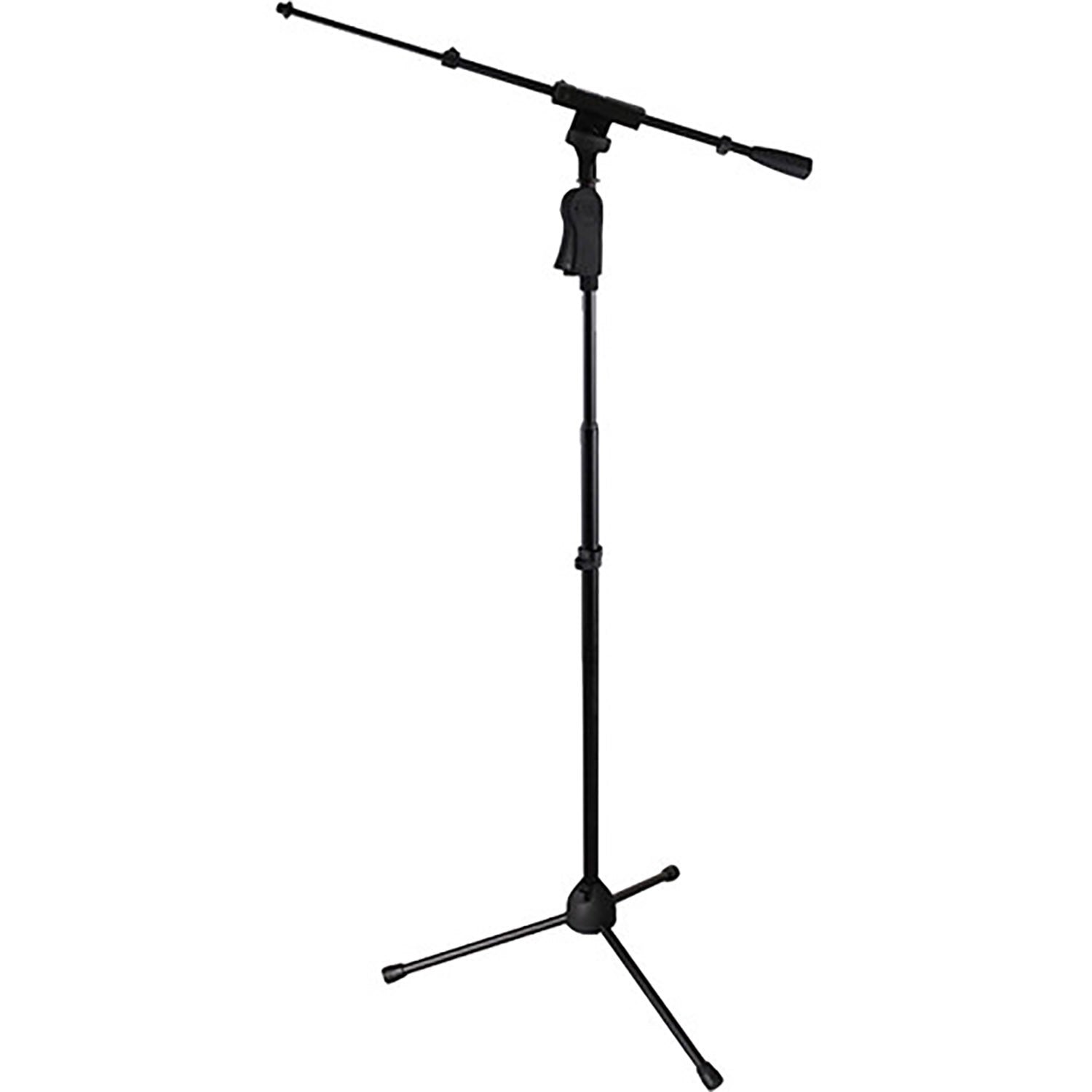 Gator Frameworks GFW-MIC-2120 Deluxe Tripod Mic Stand with Telescoping Boom - Hollywood DJ