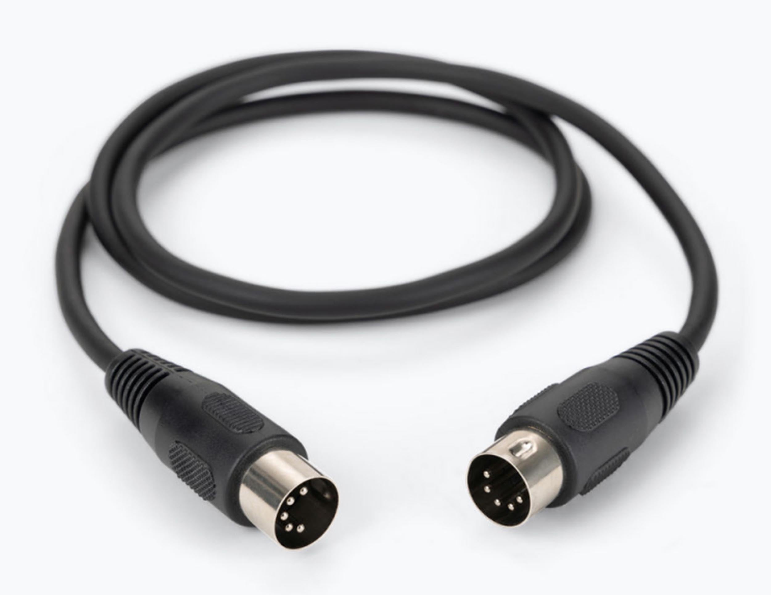 On Stage MDC-5, 5-Pin MIDI Cable - 5 Ft On-Stage
