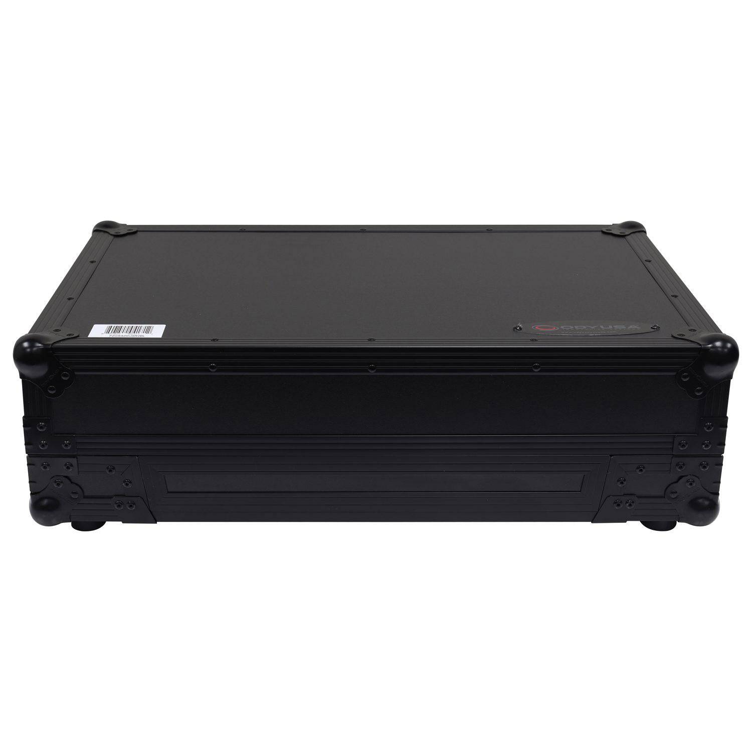Odyssey FZGSADDJSR2BL Pioneer DDJ-SR / DDJ-SR2 Flight Case with Angle Glide Platform - Black - Hollywood DJ