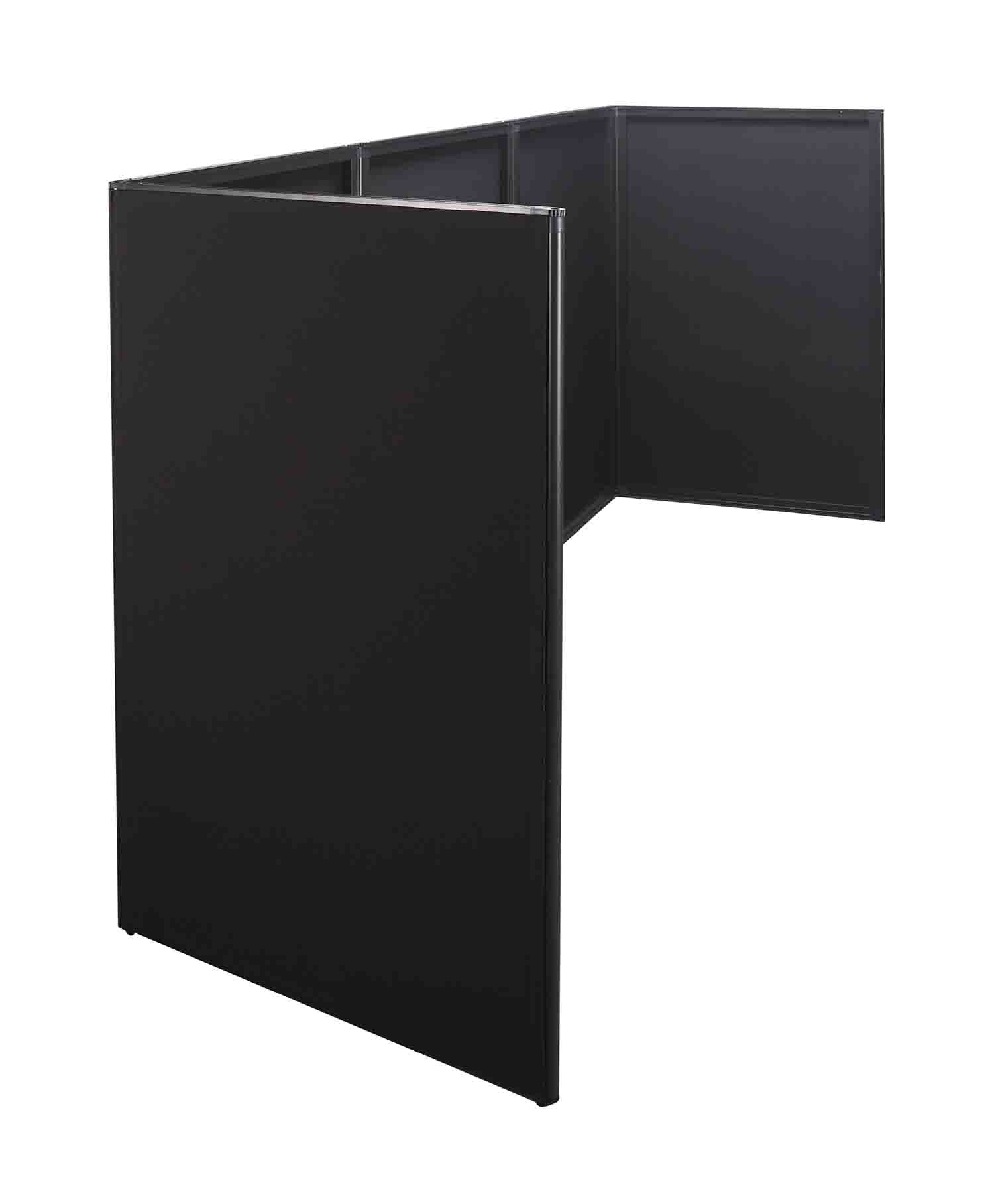JMAZ JZ5006 Event Booth Facade 5 Panel - Black - Hollywood DJ