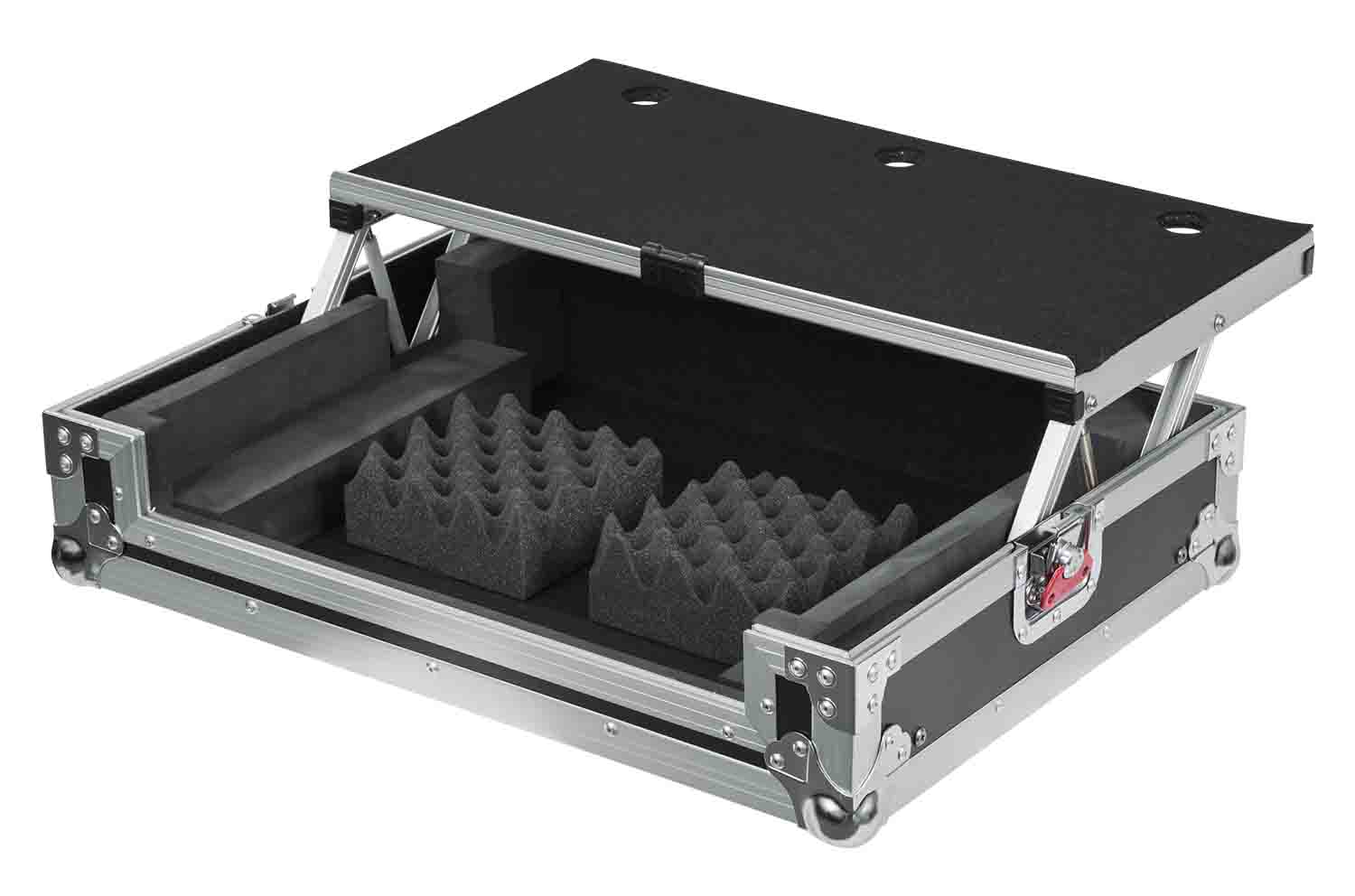 Gator Cases G-TOURDSPUNICNTLC Road Case for Small Sized DJ Controllers with Sliding Laptop Platform - Hollywood DJ
