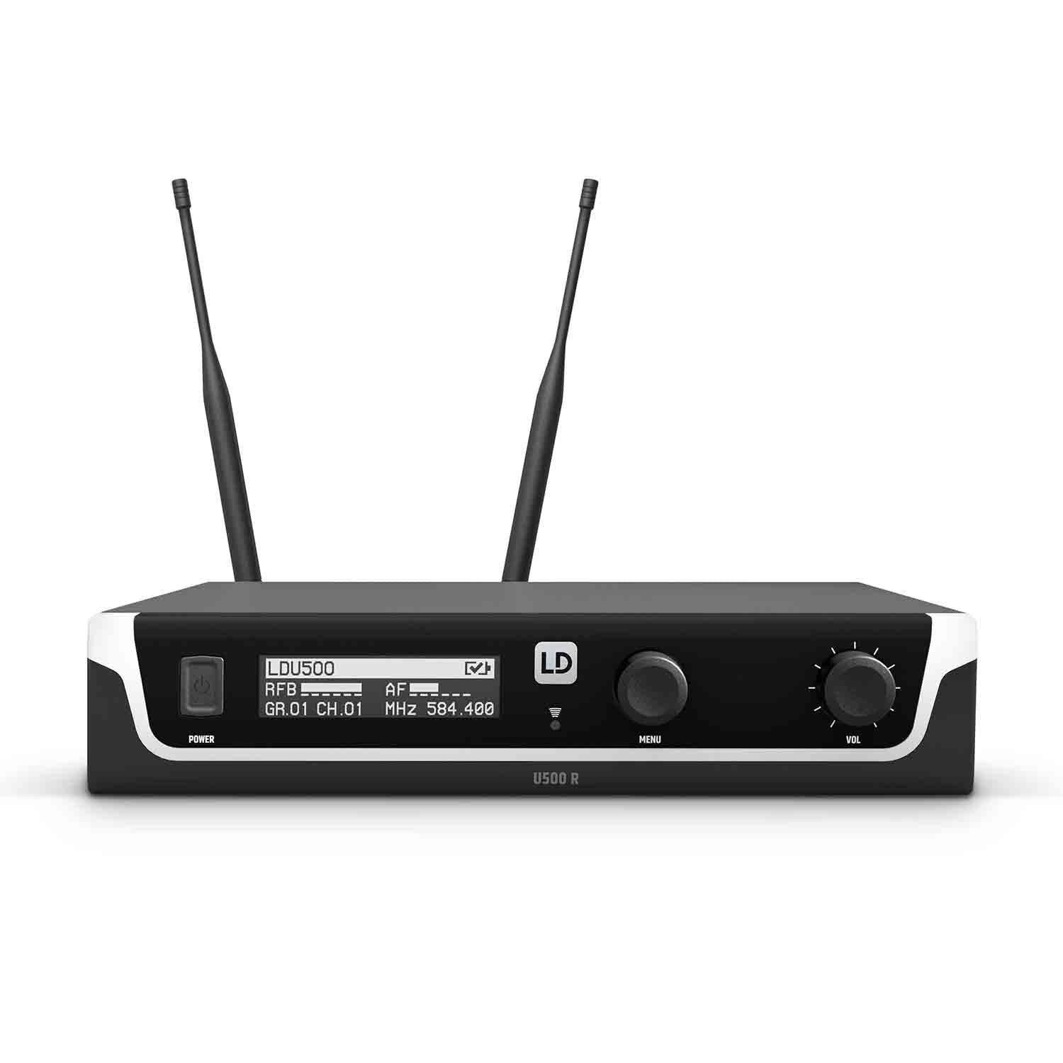 LD Systems U505 BPW Wireless Microphone System with Bodypack and Brass Instrument Microphone (584 – 608 MHz) - Hollywood DJ