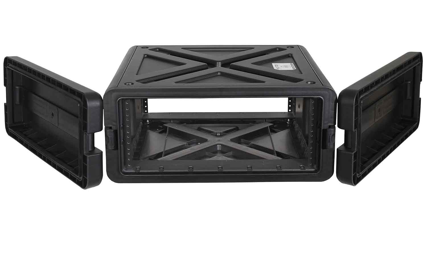 ProX XM-4U VaultX 4U Rack Air-tight, Water-sealed ABS Case - Hollywood DJ