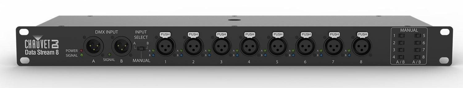 Chauvet DJ DATA STREAM 8 - 8 Output Flexible DMX Splitter - Hollywood DJ