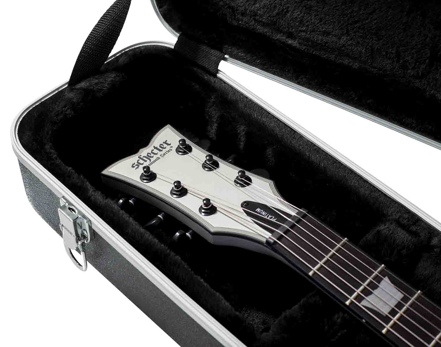 Gator Cases GC-LPS Deluxe Molded Guitar Case for Single-Cutaway Electrics Guitar - Hollywood DJ