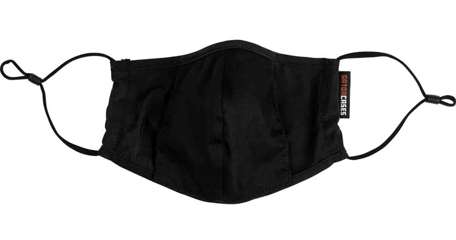 Gator Cases GBOM-MEDIUMBK Medium Wind Instrument Face Mask - Hollywood DJ
