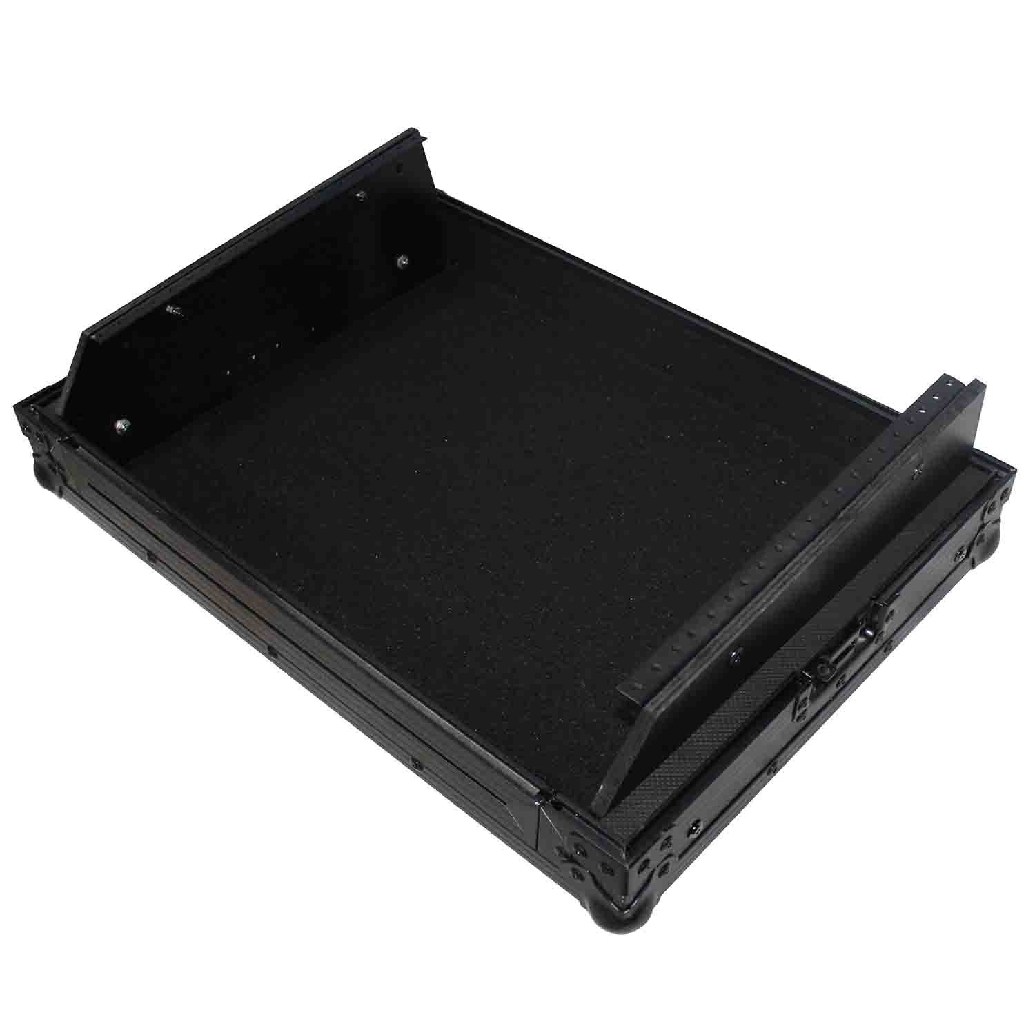 ProX X-19MIX7UBL DJ Flight Case For Gemini CDM-4000 19" Mixer W-7U Slant Rack Mount - Hollywood DJ