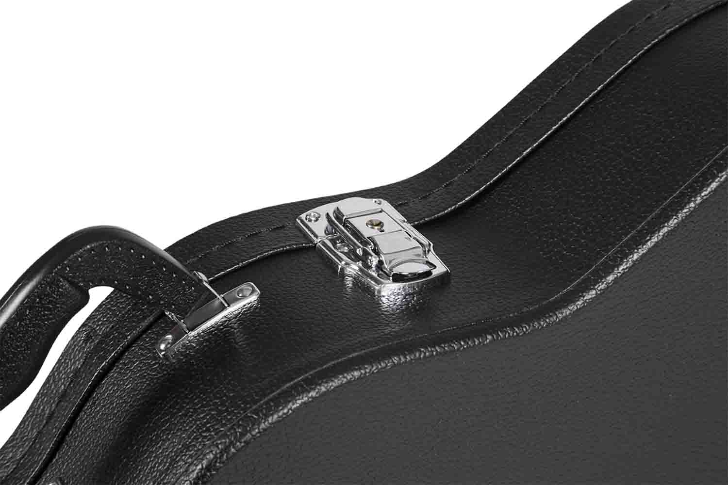 Gator Cases GWE-LPS-BLK Hard-Shell Wood Case for Single-Cutaway Guitars - Hollywood DJ