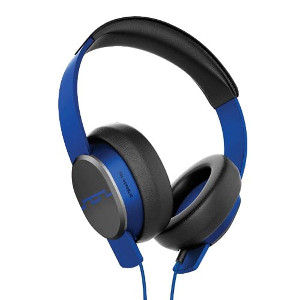 SOL REPUBLIC Master Tracks X3 Over Ear Headphones 1601-36 (Electro Blue) - Hollywood DJ