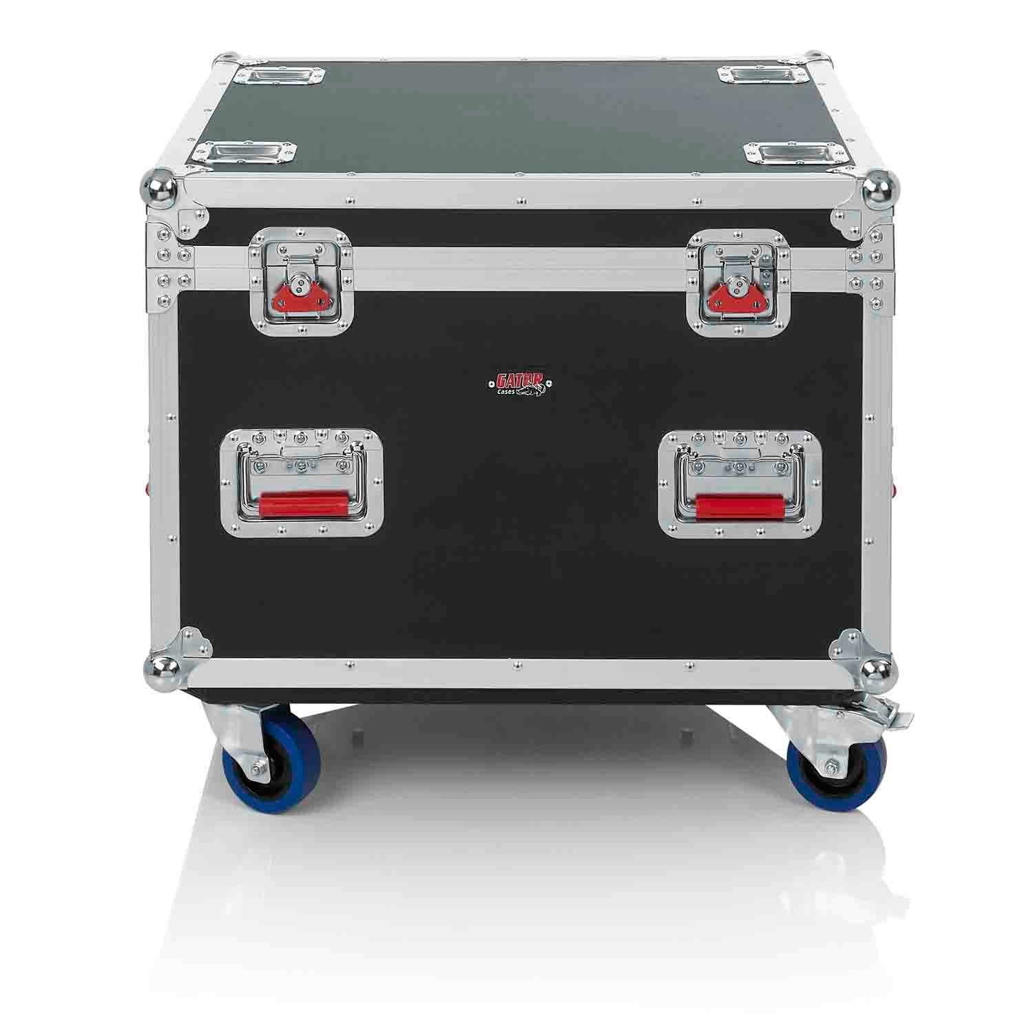 Gator Cases G-TOURTRK3030HS Truck Pack Trunk with Casters - 30″ X 30″ X 27″ - Hollywood DJ