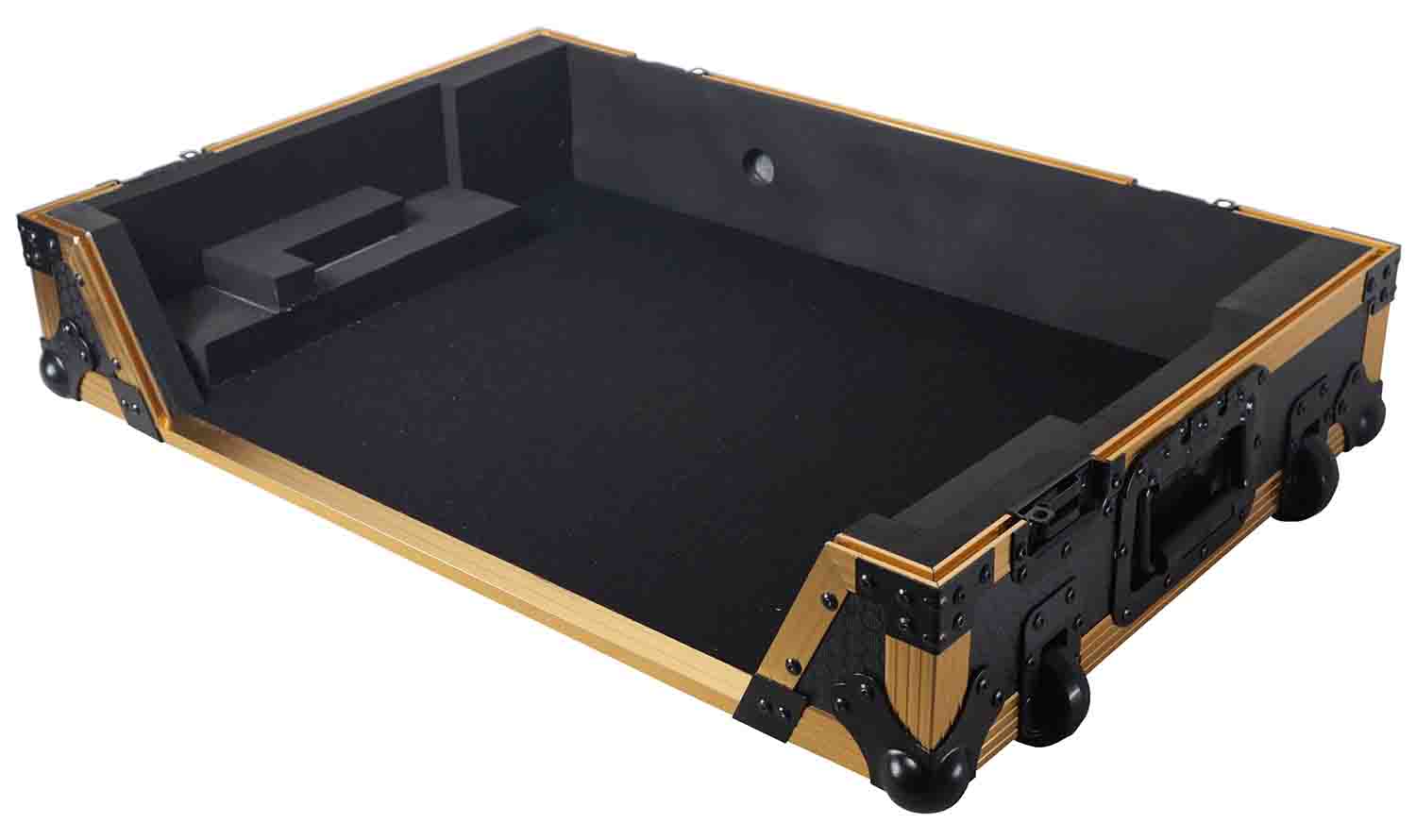 ProX XS-RANEONE W FGLD ATA Flight Style Road Case for RANE ONE DJ Controller with Wheels Limited Edition Gold - Hollywood DJ