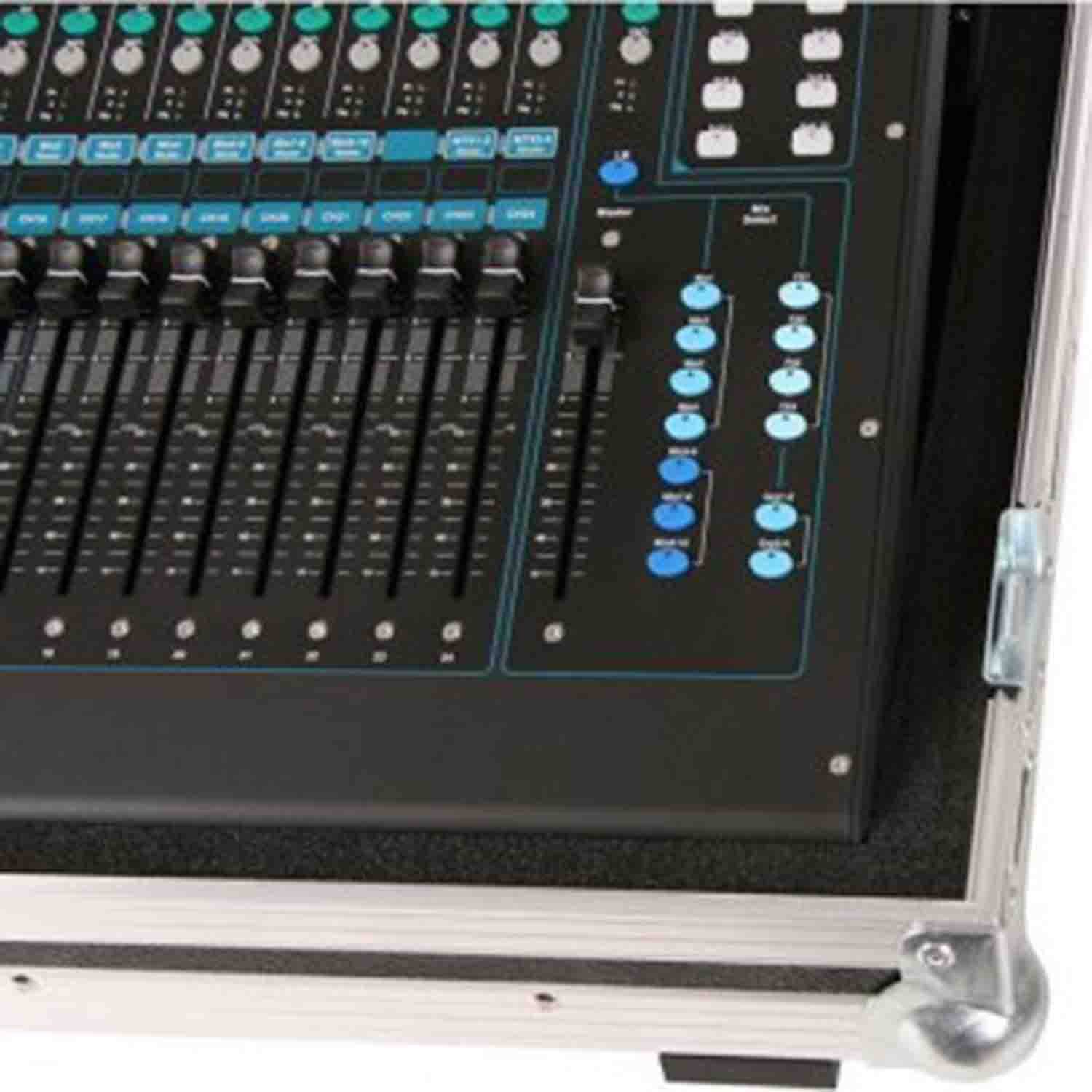 ProX XS-YCL3DHW DJ Case for Yamaha CL3 Mixer with Doghouse and Wheels - Hollywood DJ