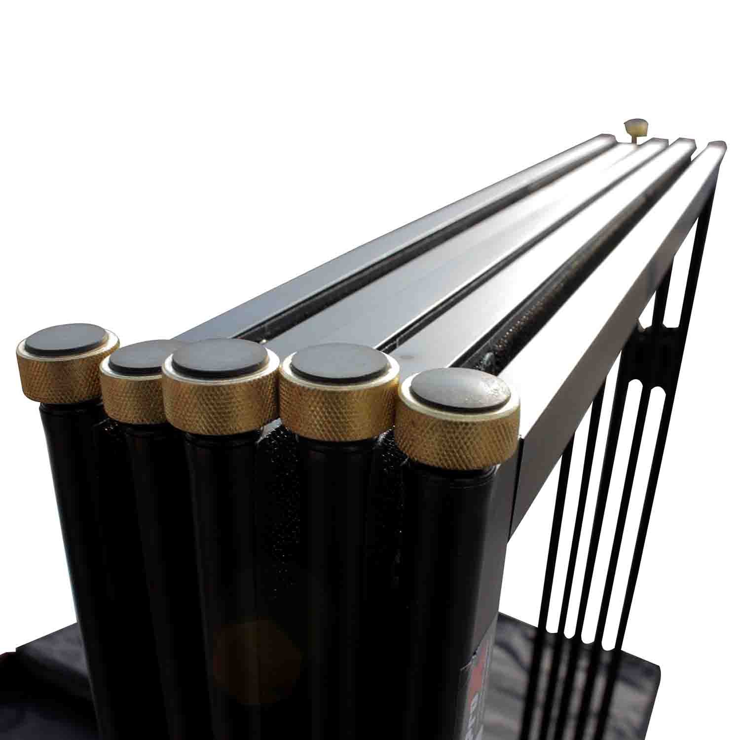 ProX XF-5X3048B Five Panel Frame DJ Facade with Stainless Quick Release 180 Degree Hinges - Hollywood DJ