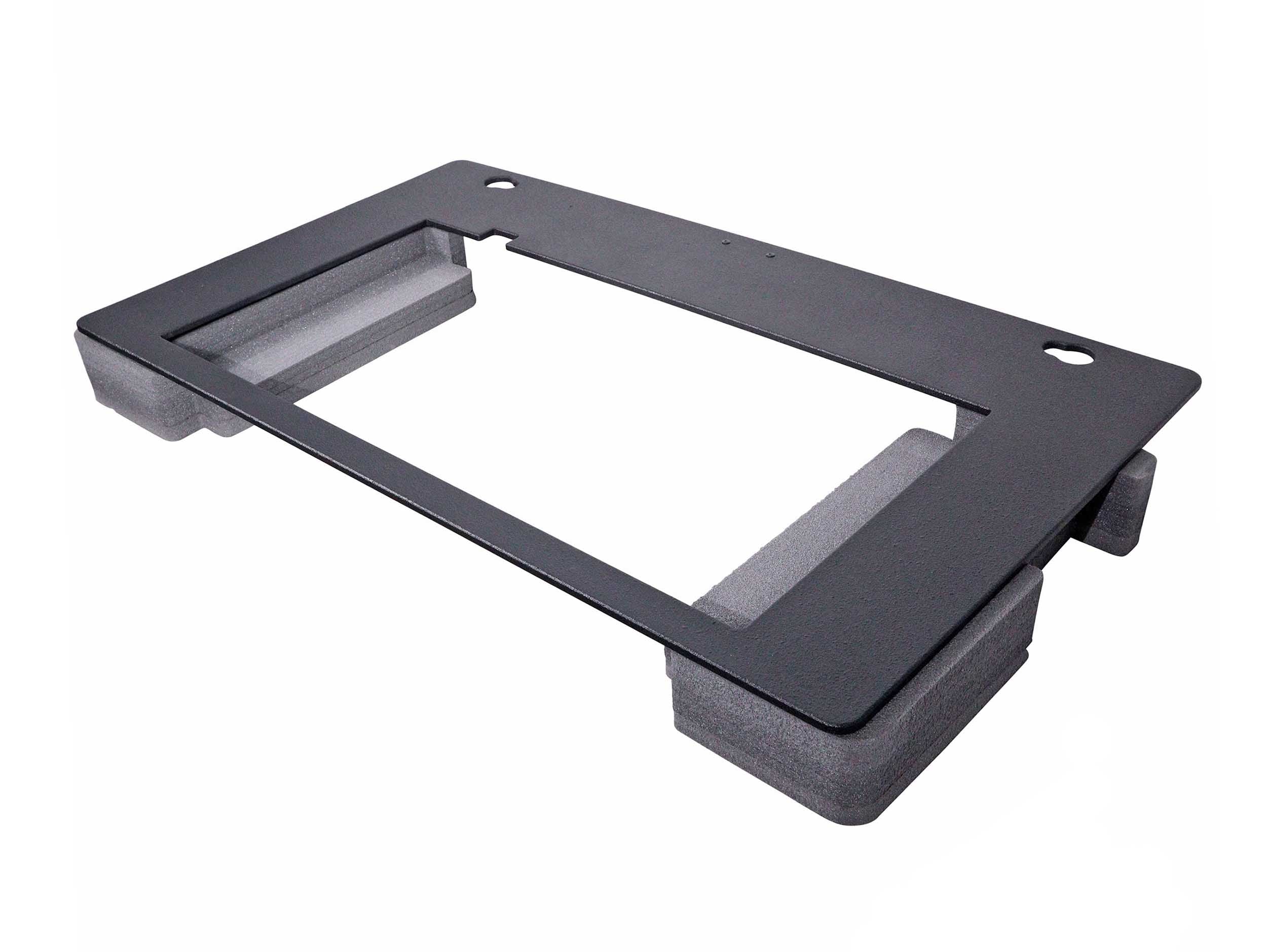 ProX XZF-DJ DDJREV7BLPLATE, Replacement for Pioneer DDJ-REV7 Top Face Plate for Control Tower DJ Podium - Black by ProX Cases