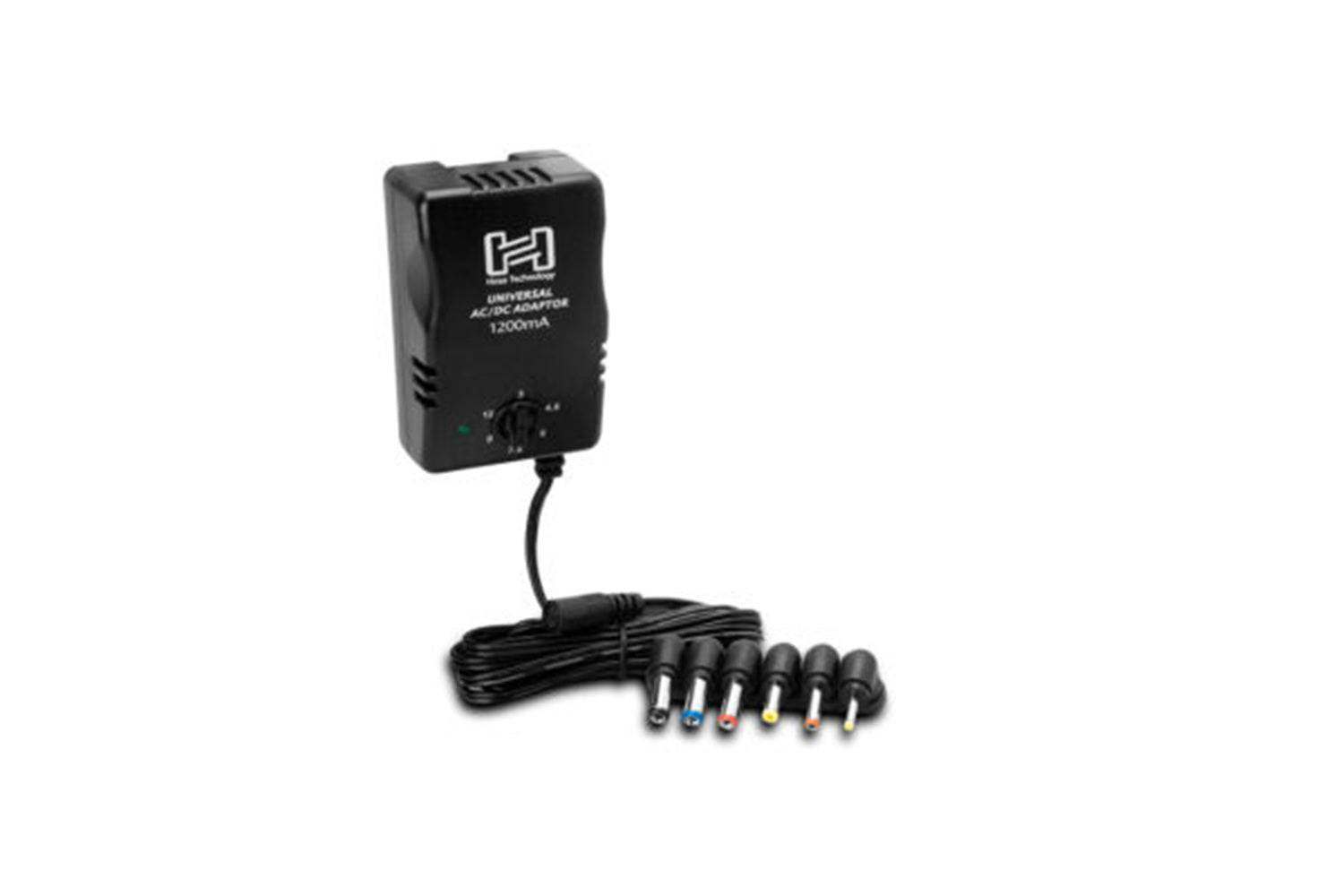 Hosa ACD-477, Universal Power Adaptor, Selectable up to 12 VDC 1200 mA - Hollywood DJ