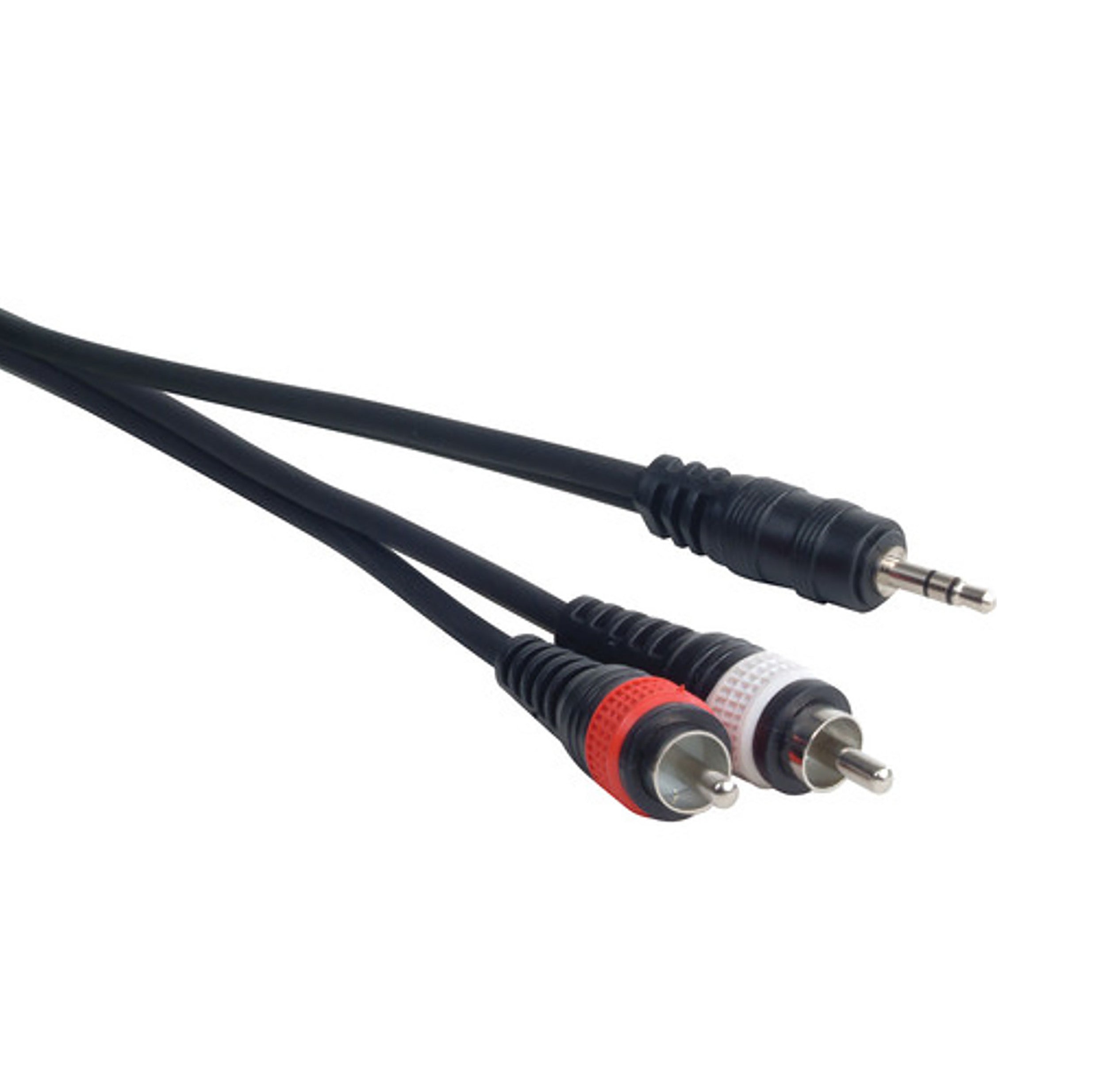 Accu-Cable MP-15, 1/8" Mini Plug to RCA Cable - 15 Ft by Accu Cable