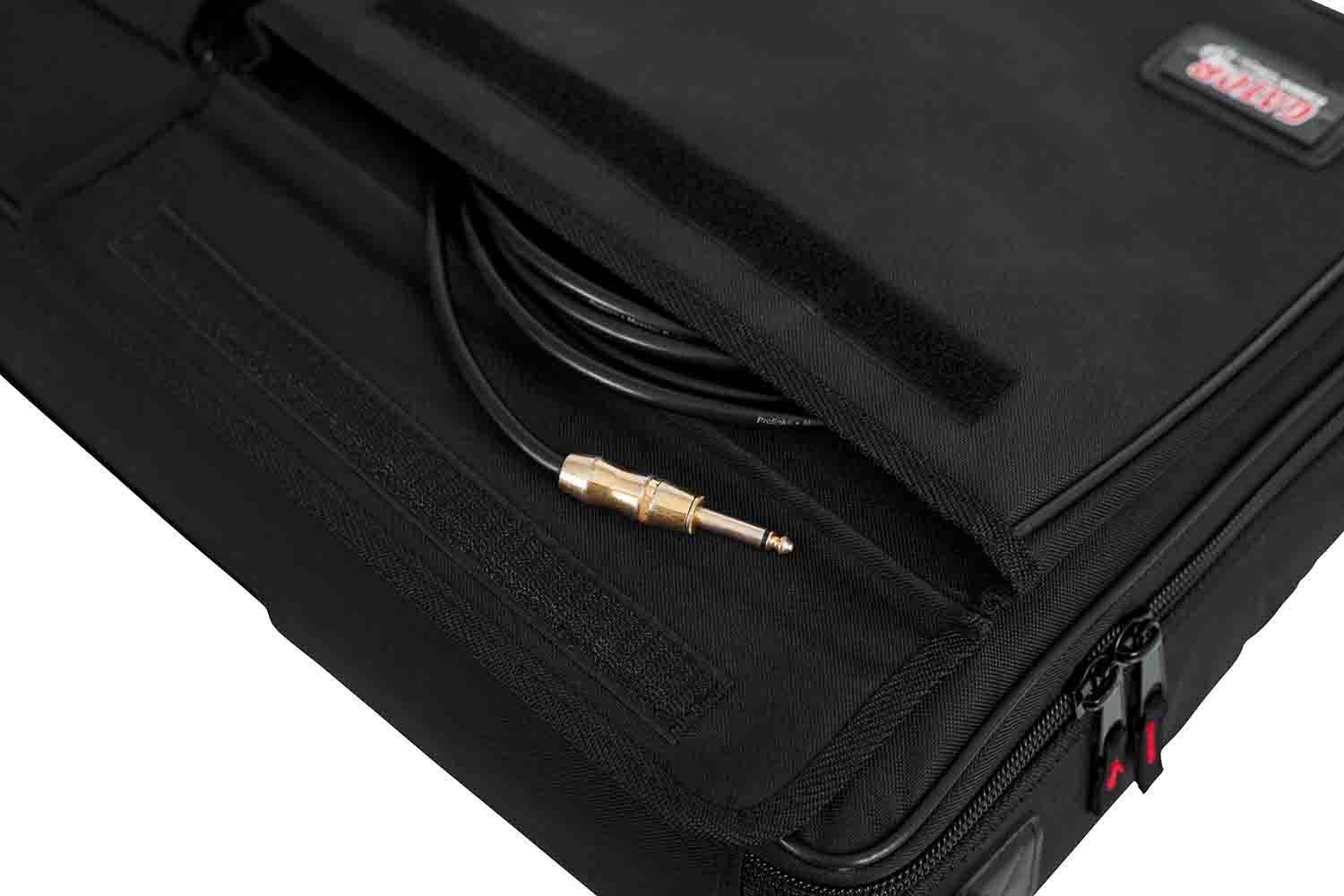 Gator Cases GPT-PRO-PWR Guitar Pedal Board with Nylon Carry Bag and Power Supply - Pro size - Hollywood DJ