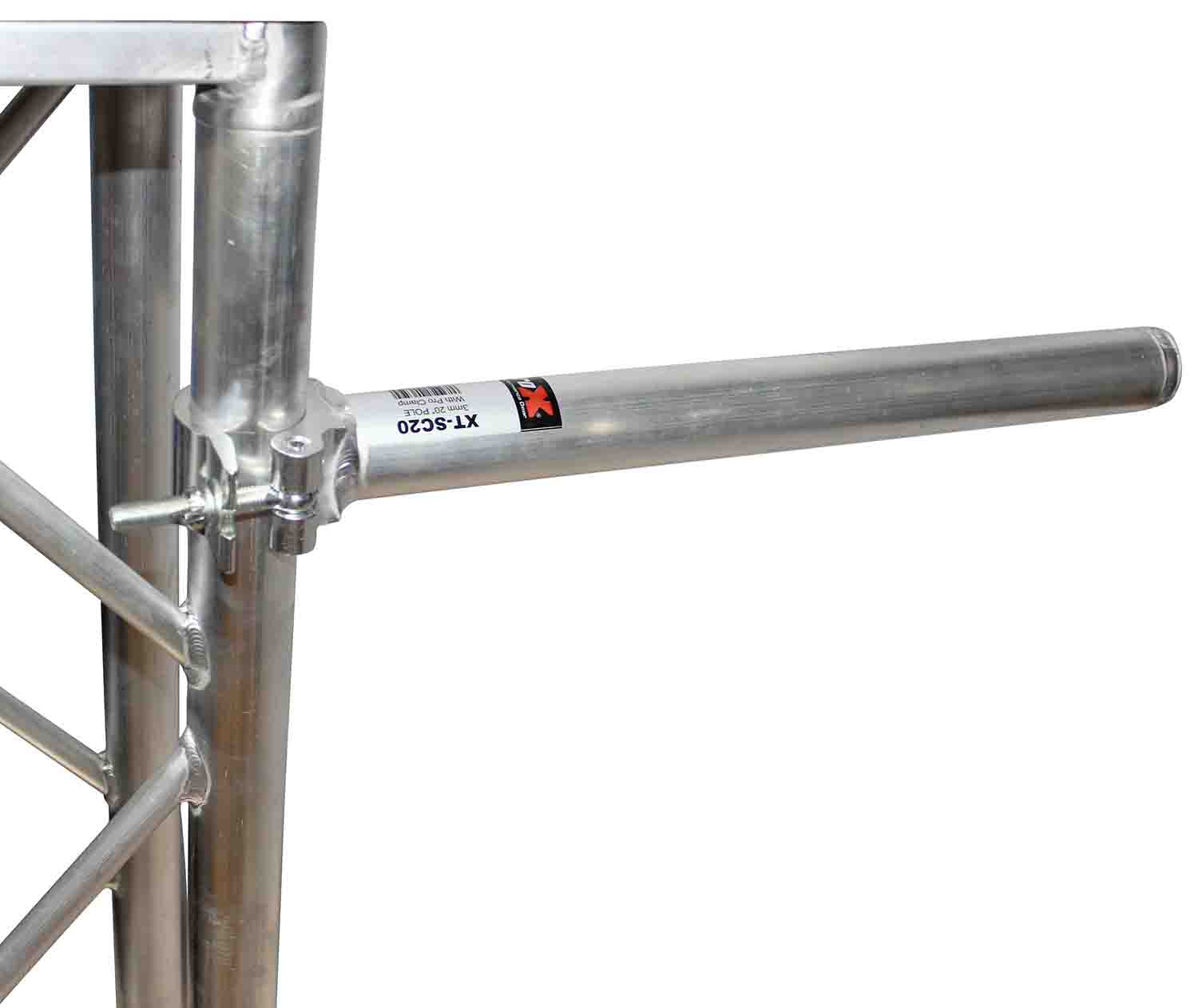 ProX XT-SC20 20" Pole with Pro Clamp - 3mm - Hollywood DJ