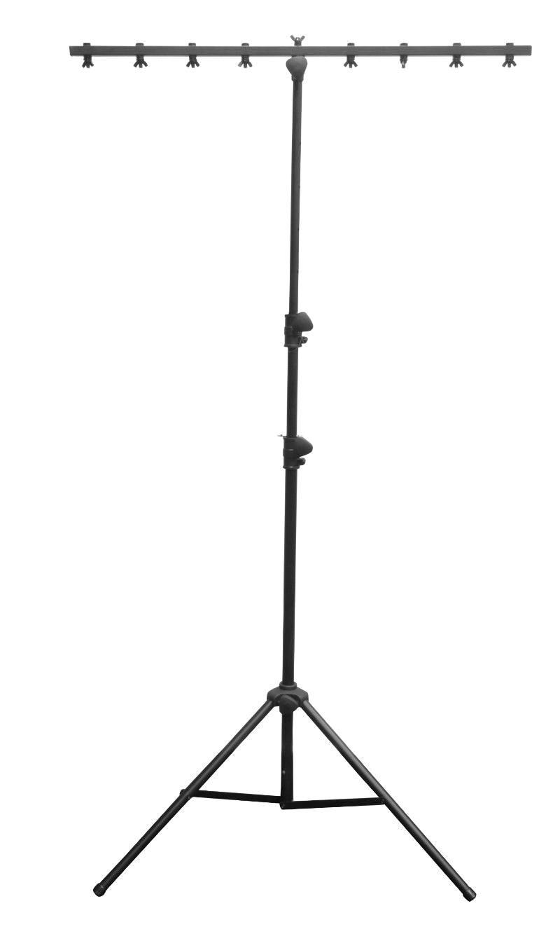 Chauvet DJ CH-06 Lightweight Lighting Stand w/T-Bar (50 lbs. Capacity) - Hollywood DJ