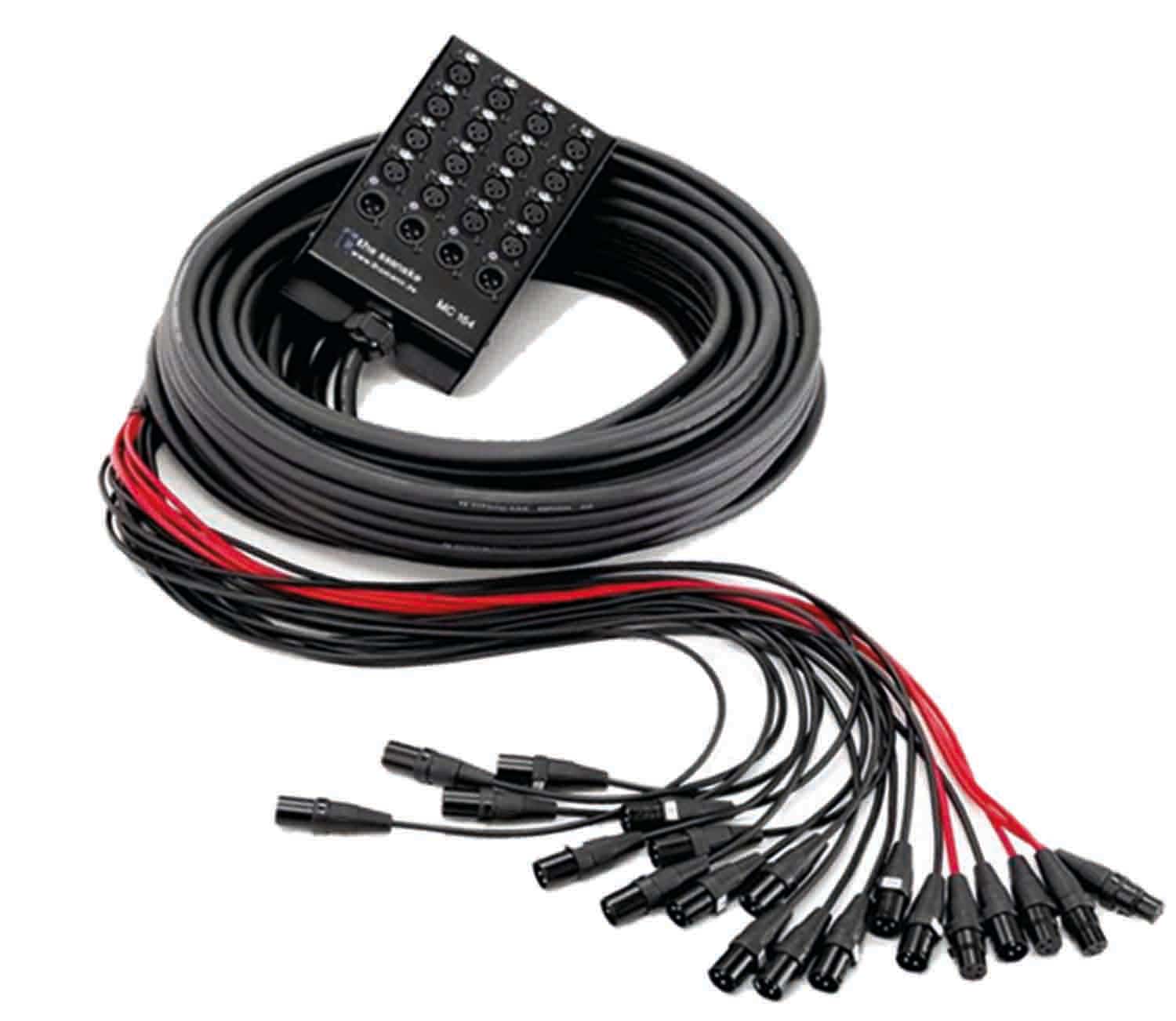 Prox XC-SB164XLR50 Stage Box Snake 16 XLR-F Input 4 XLR-M Return - 50 Feet - Hollywood DJ