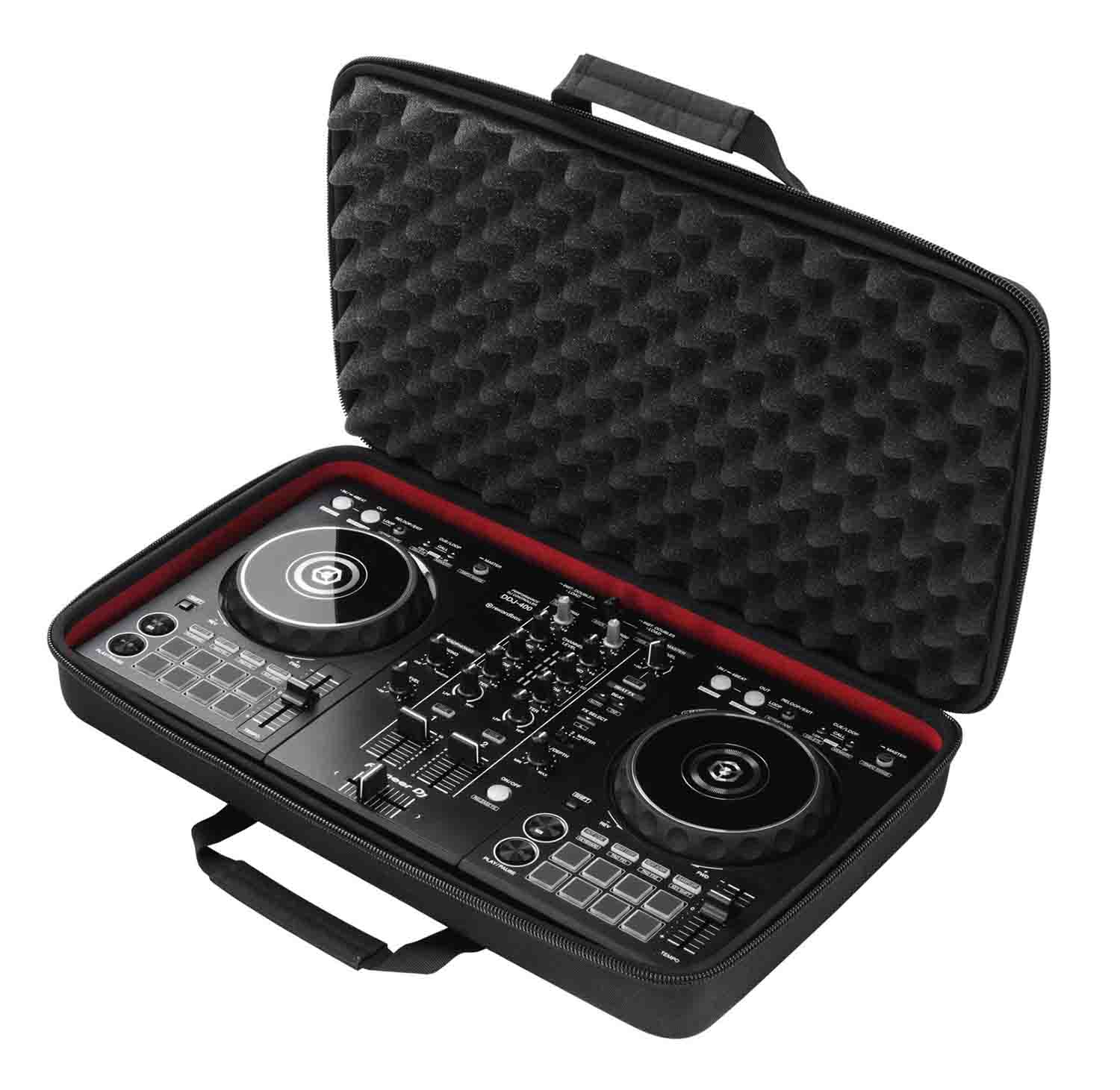 Odyssey DDJ-FLX4 CASE - Redline Soft Case Series for Pioneer DJ DDJFLX4 - Hollywood DJ