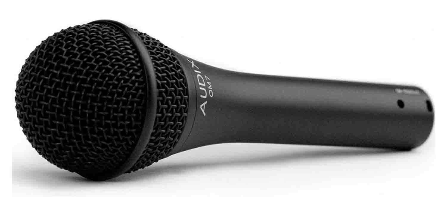 Audix OM7 Handheld Hypercardioid Dynamic Microphone - Hollywood DJ