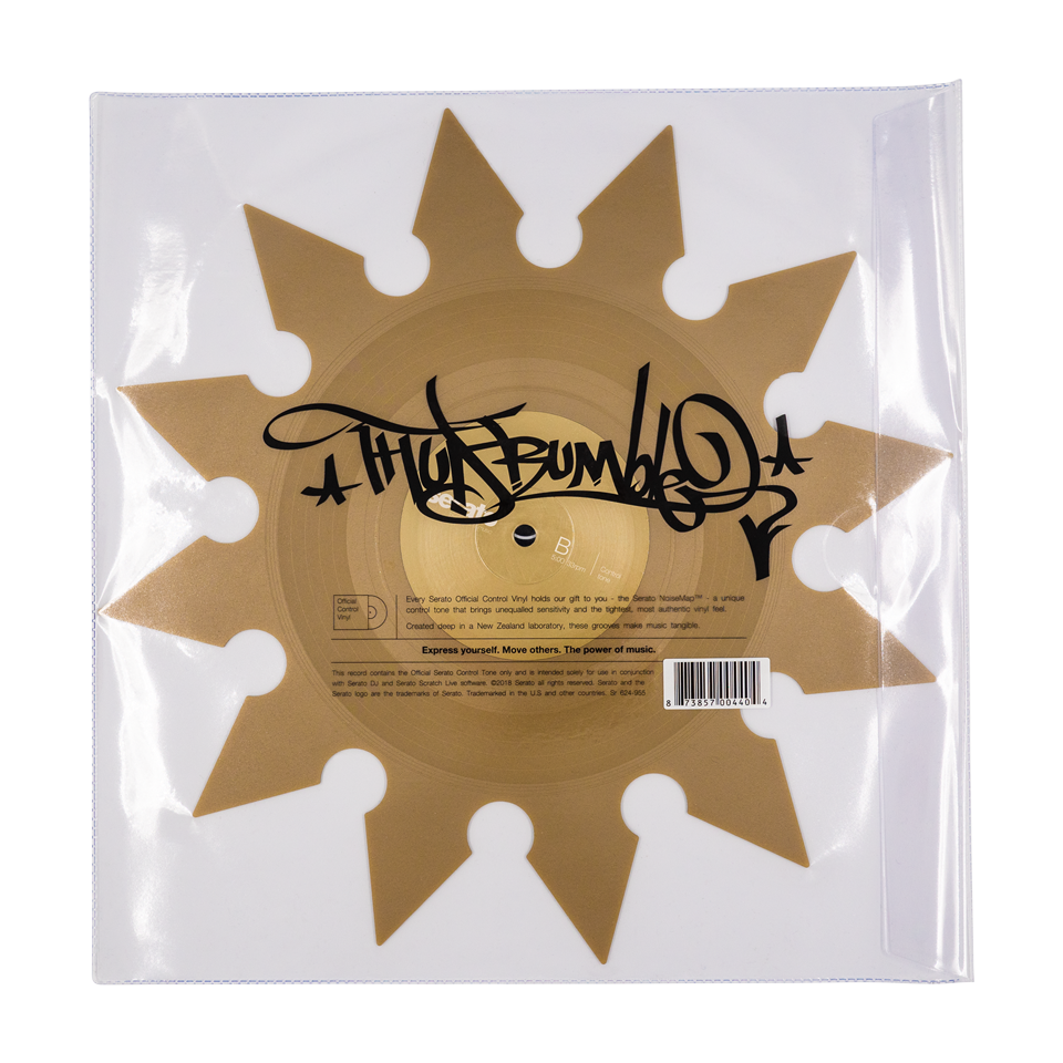 Thud Rumble Weapons of Wax 2 Ninja Control Vinyl, SCV-SP-063-W1