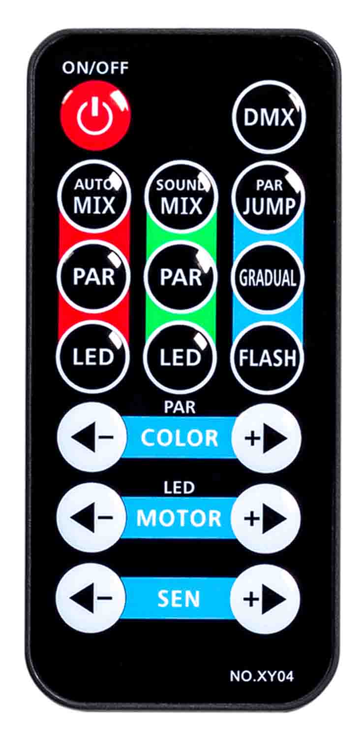 ColorKey CKU-3020 PartyBar GO Battery Powered Lighting Package - Hollywood DJ