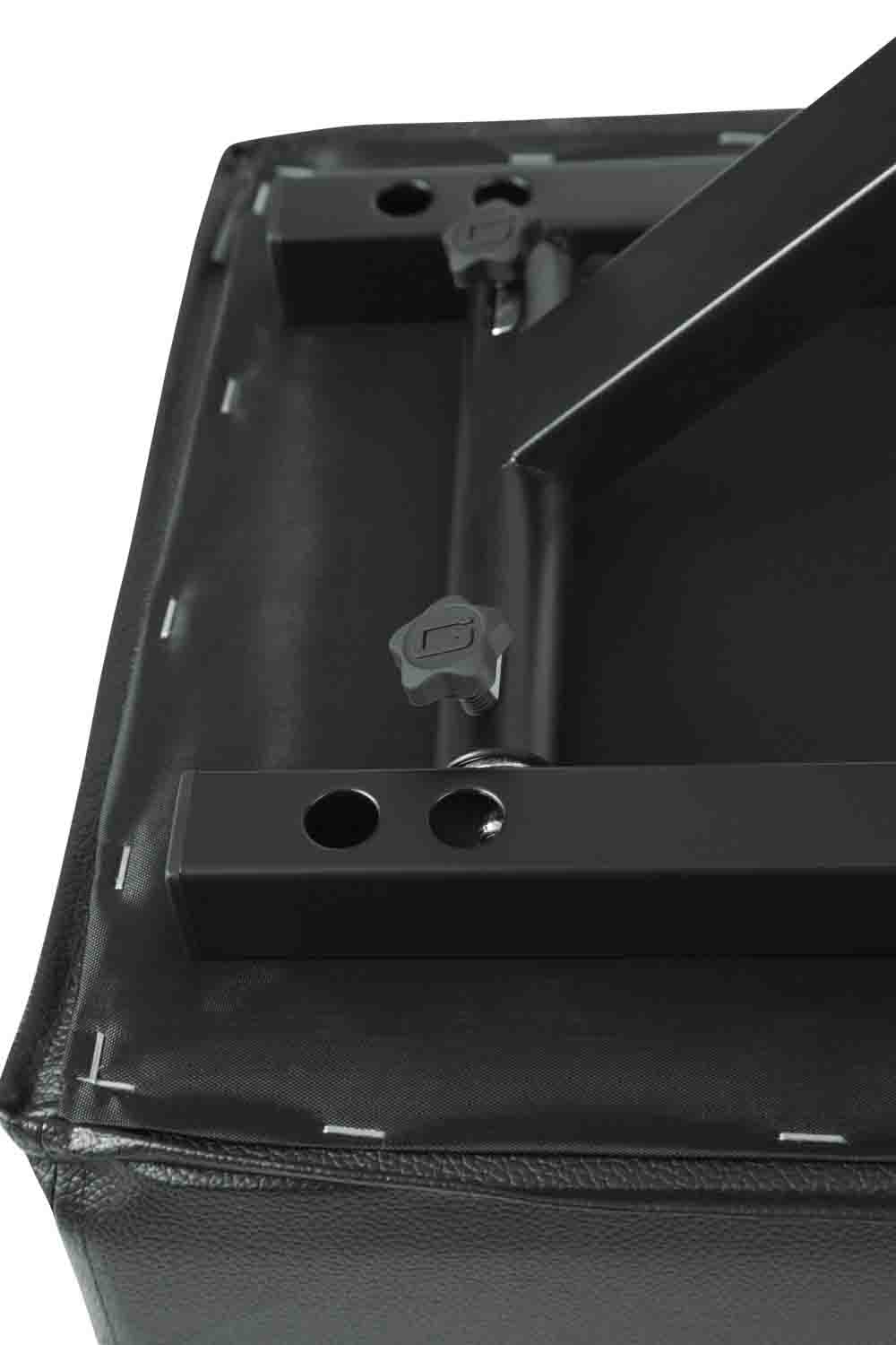 Gator Frameworks GFW-KEY-BNCH-1 Standard Black Keyboard Bench - Hollywood DJ