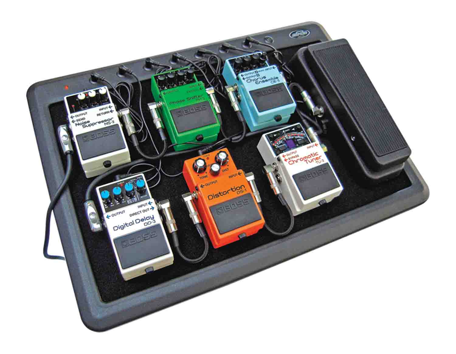 SKB Cases 1SKB-PS-8, 8-Port Pedalboard with Gig Bag - Hollywood DJ