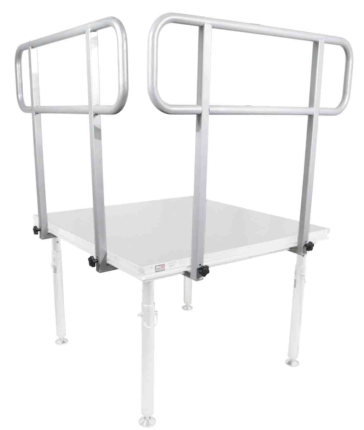 ProX XSQ-GR4FT Guardrail for StageQ and MK2 Stages - 4 Feet - Hollywood DJ