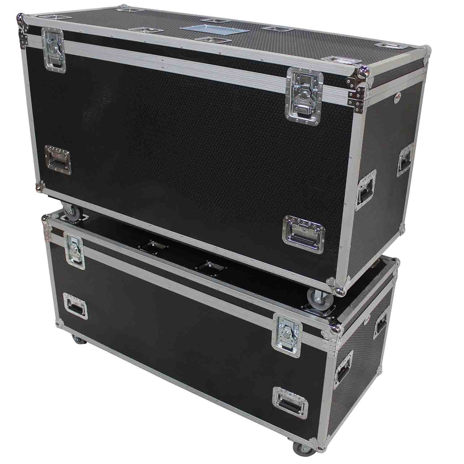 ProX XS-UTL246030W Heavy-Duty Truck Pack Utility Flight Case W-Divider and Tray Kit - 24"X60"X30" by ProX Cases