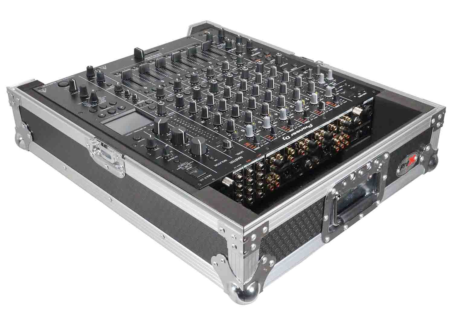ProX XS-V10A9 ATA Style Flight Road Case for Pioneer DJM-A9 & DJM-V10 DJ Mixer in Silver - Hollywood DJ
