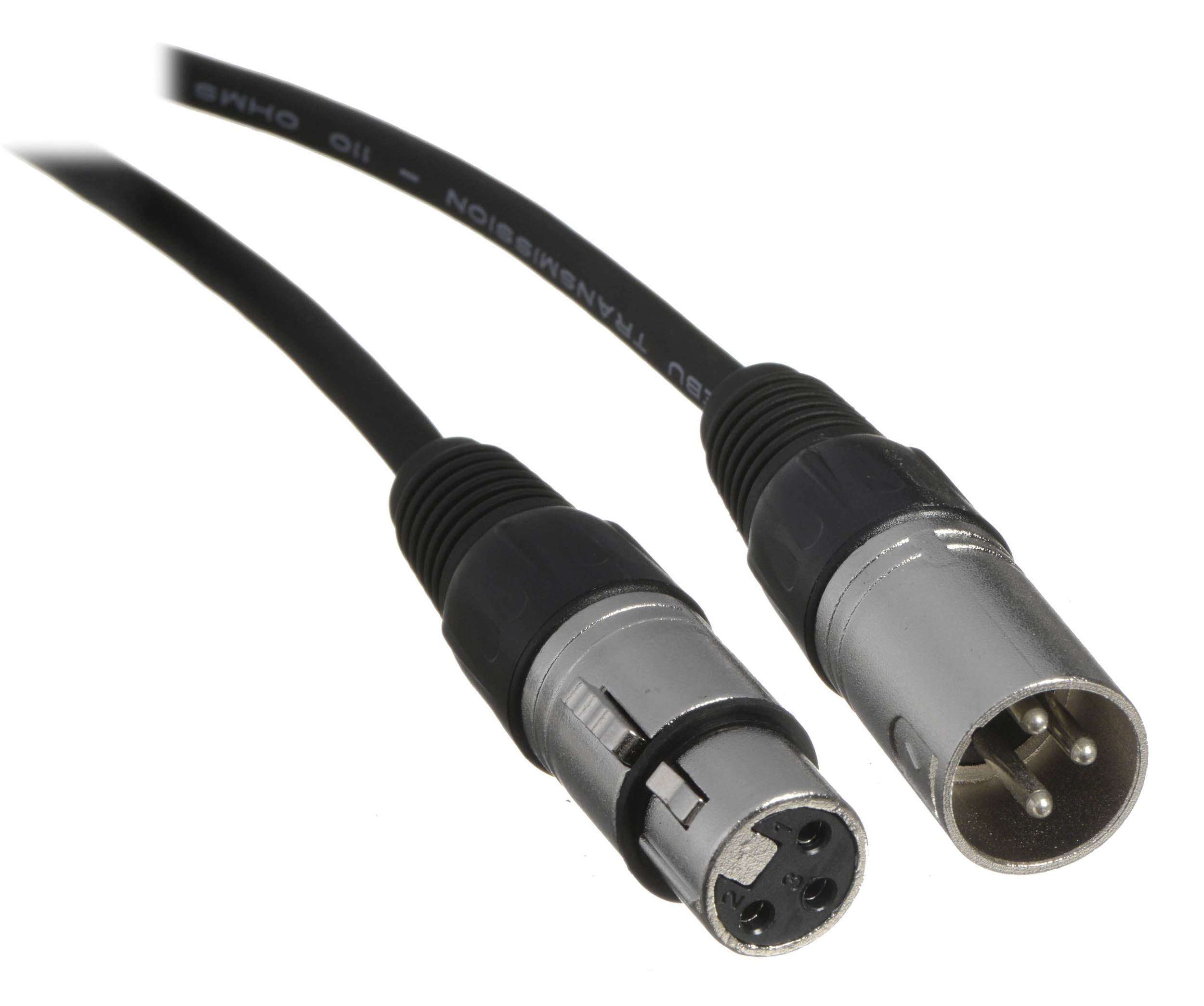 Hosa AES/EBU XLR Male to XLR Female Digital Audio Cable - Hollywood DJ